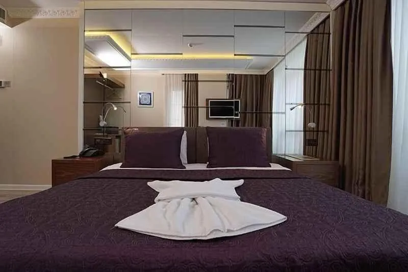 Bed in ATAKUM PALAS OTEL