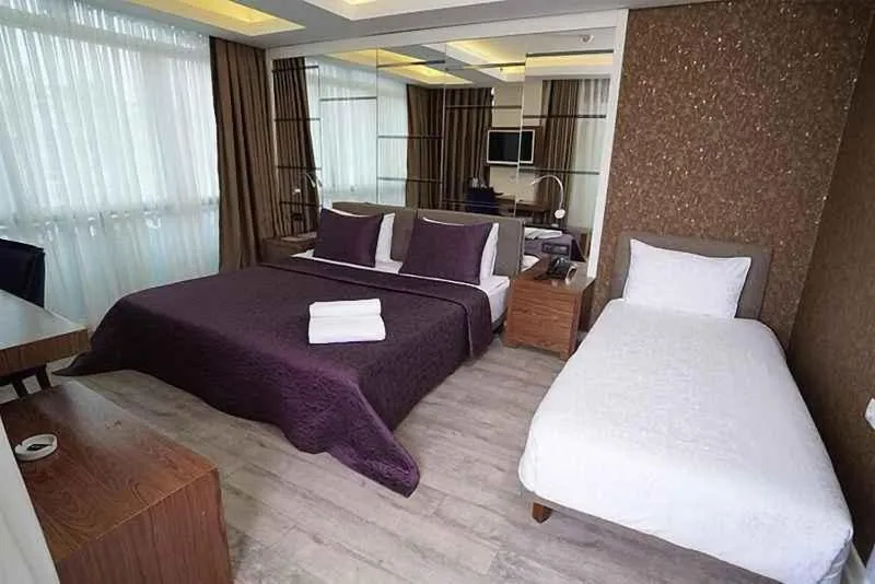 Bed in ATAKUM PALAS OTEL