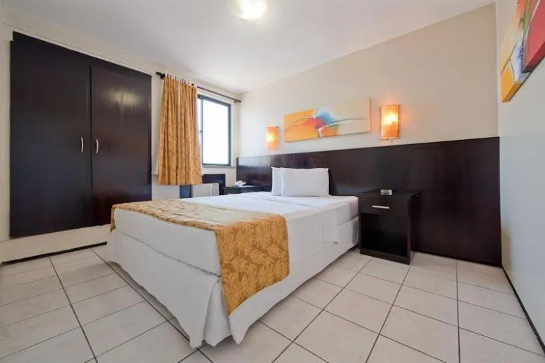 Bathroom, Bed in Iracema Travel