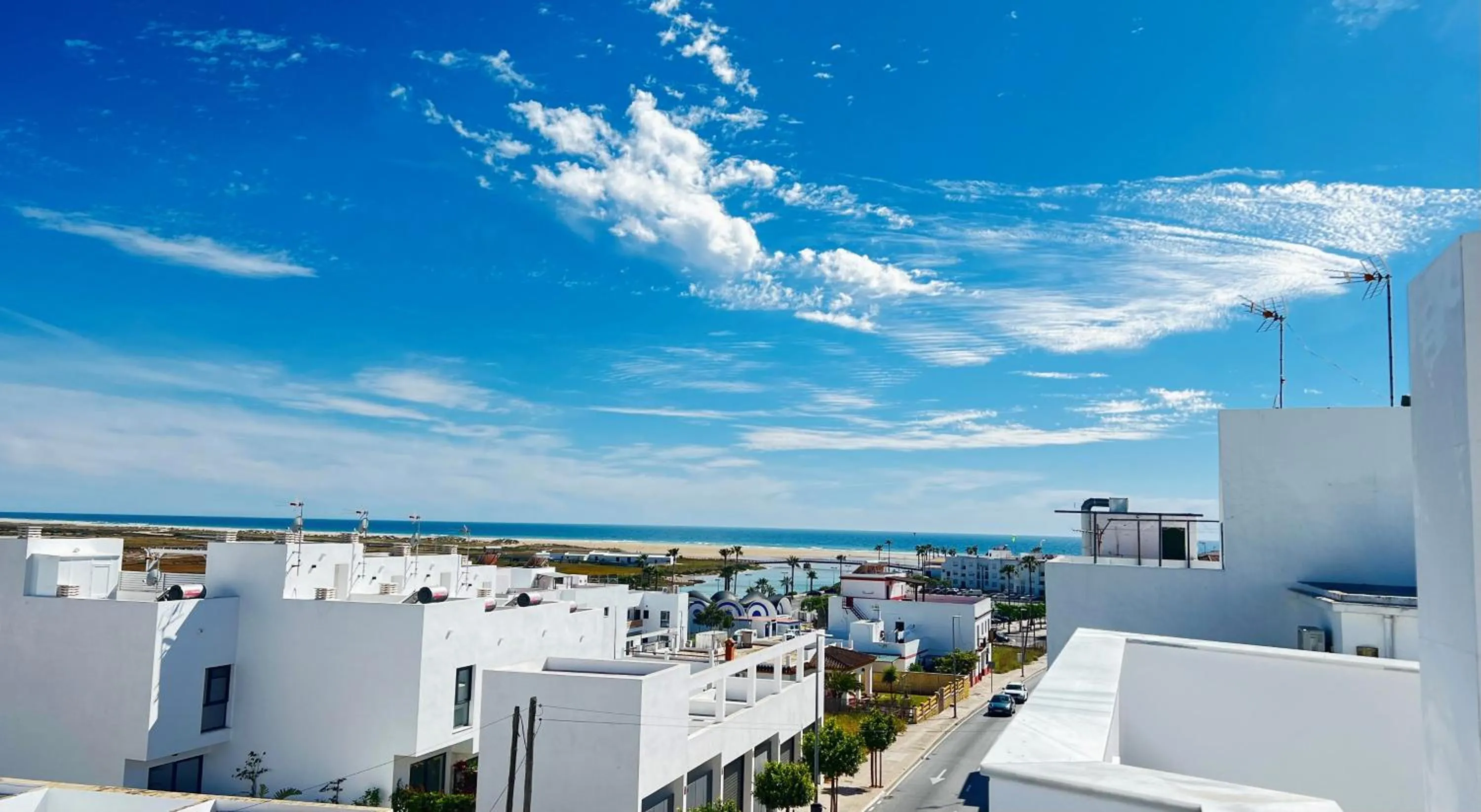 Natural landscape in Bonito apartamento moderno con terraza privada