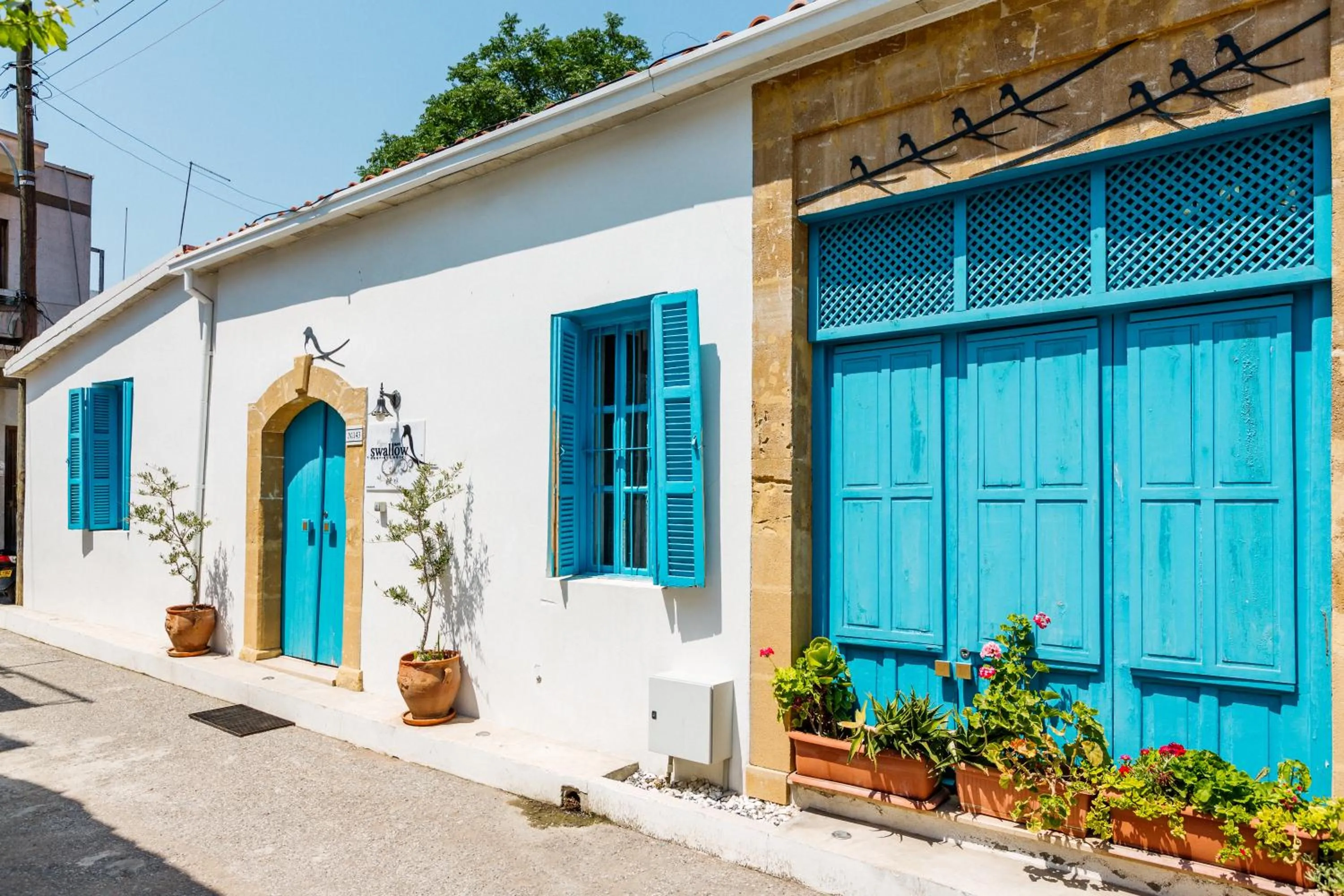 Facade/entrance in Cypriot Swallow Boutique Hotel