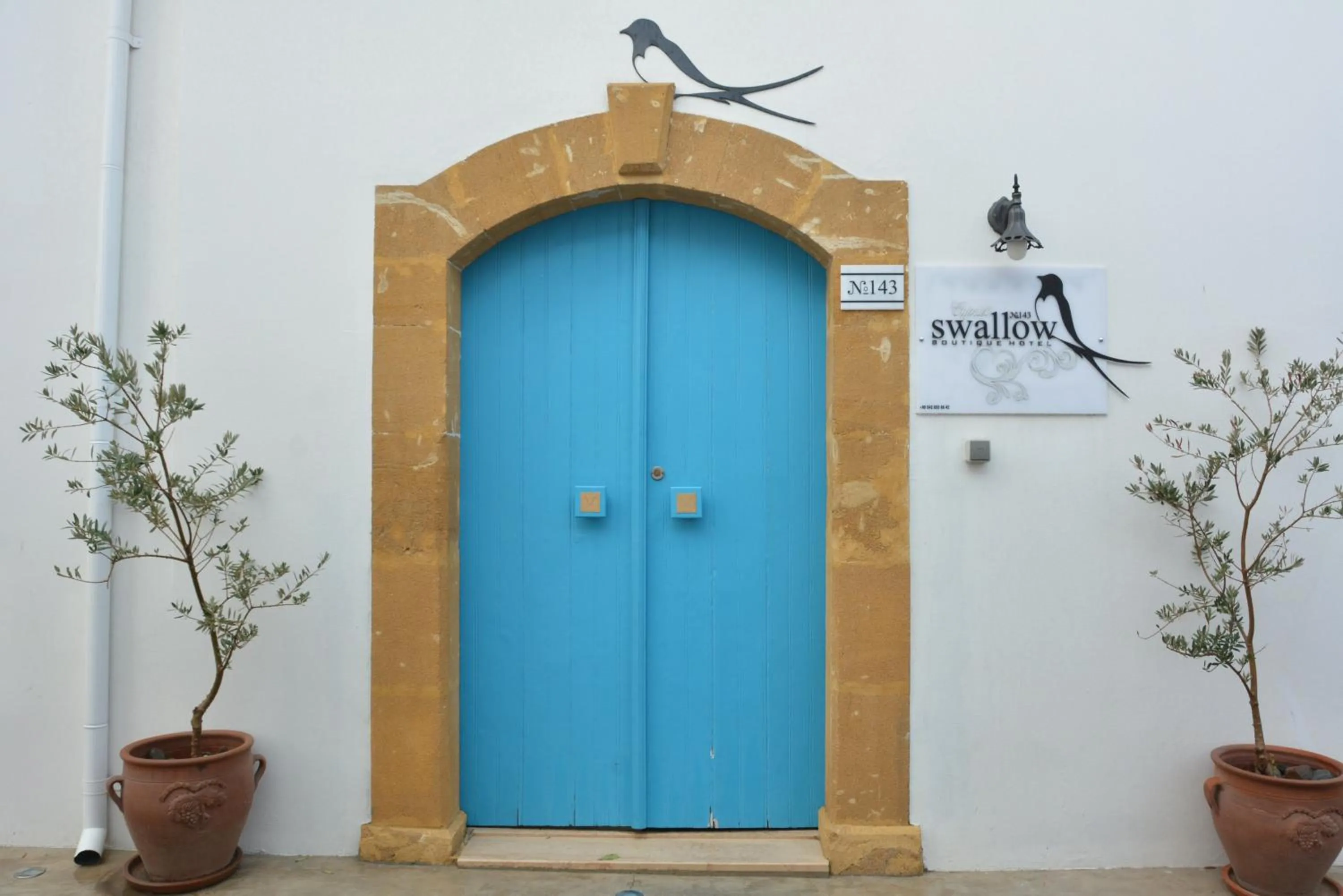Property building in Cypriot Swallow Boutique Hotel