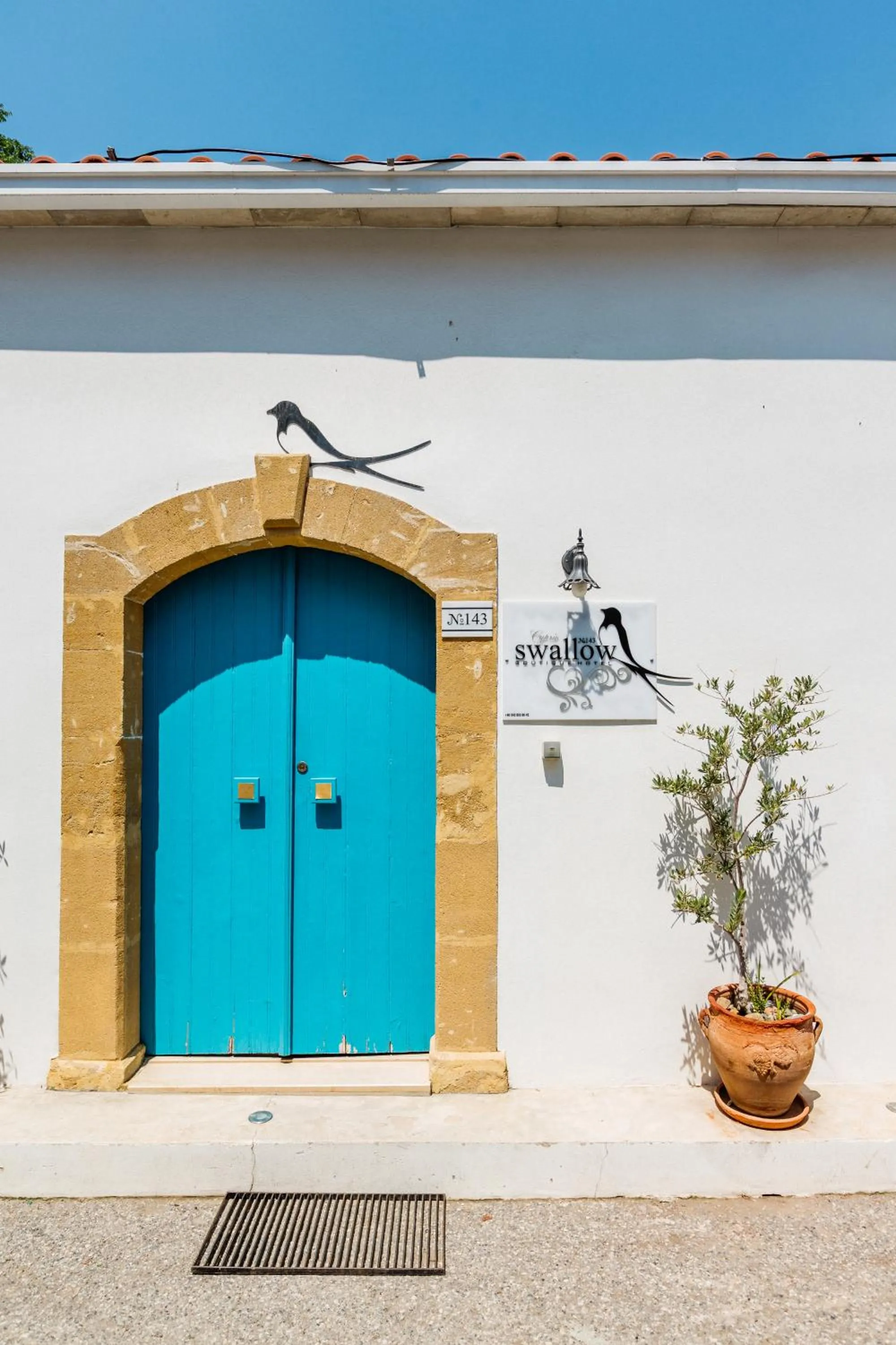 Facade/entrance in Cypriot Swallow Boutique Hotel