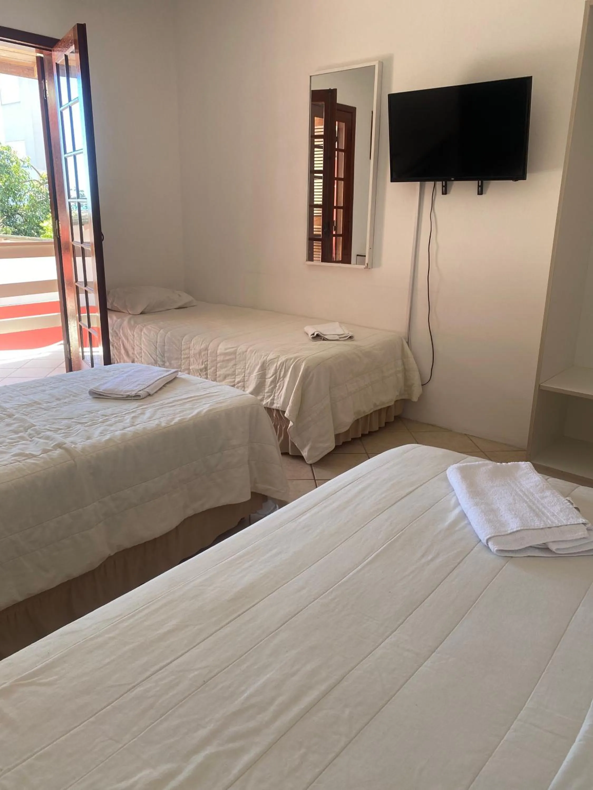 Bed in Pousada Ana Julia