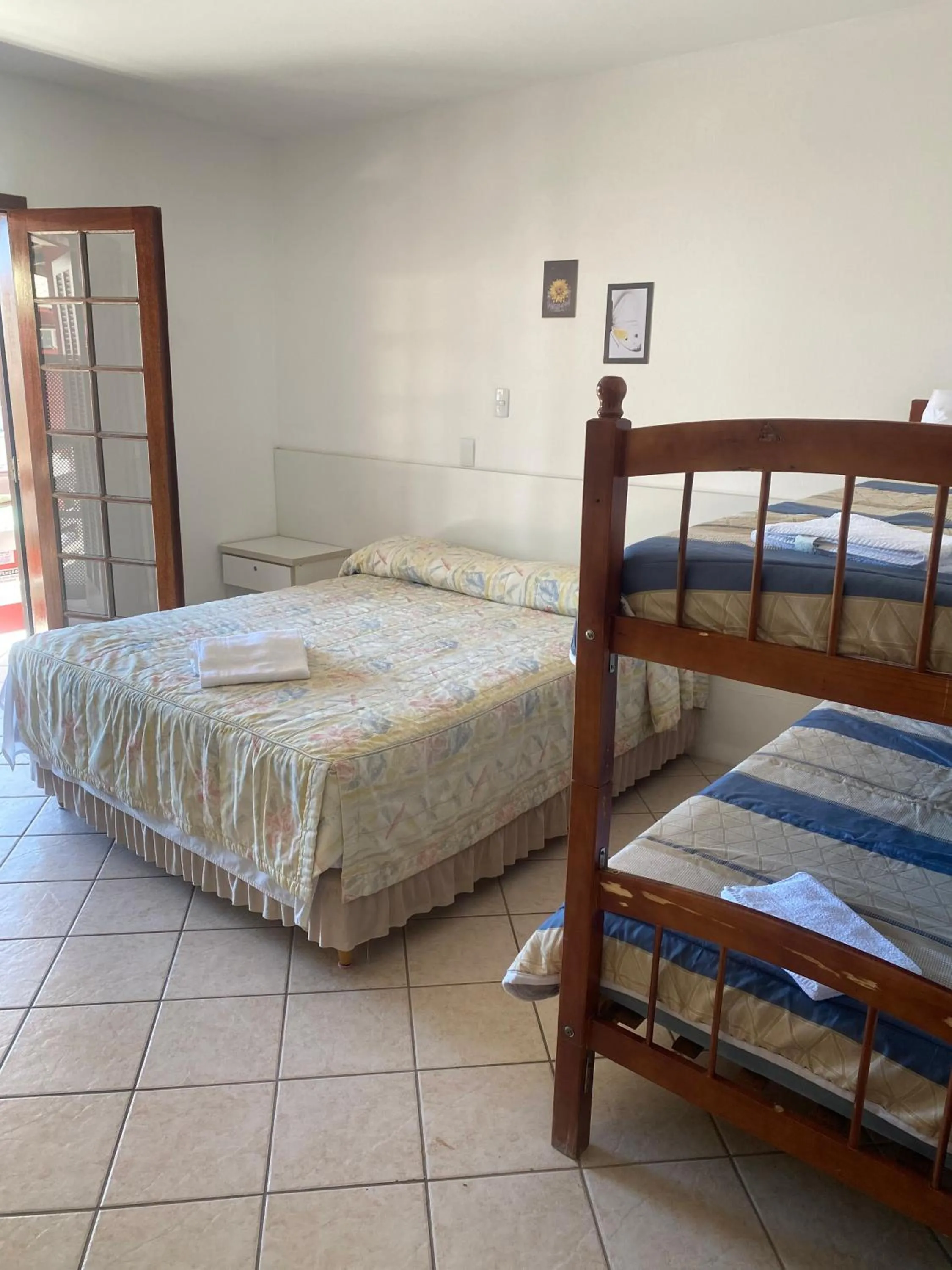 Bed in Pousada Ana Julia