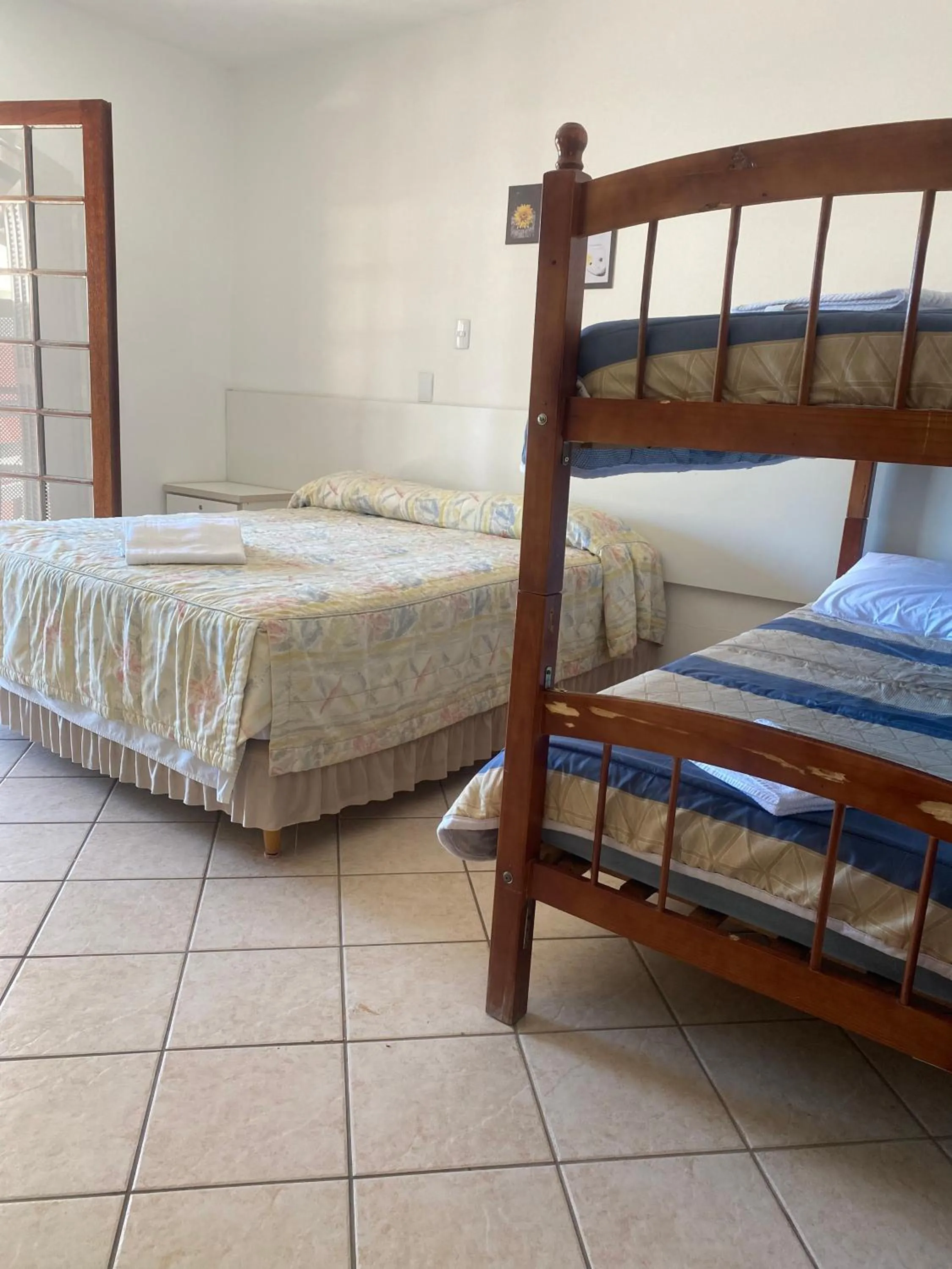 Bed in Pousada Ana Julia