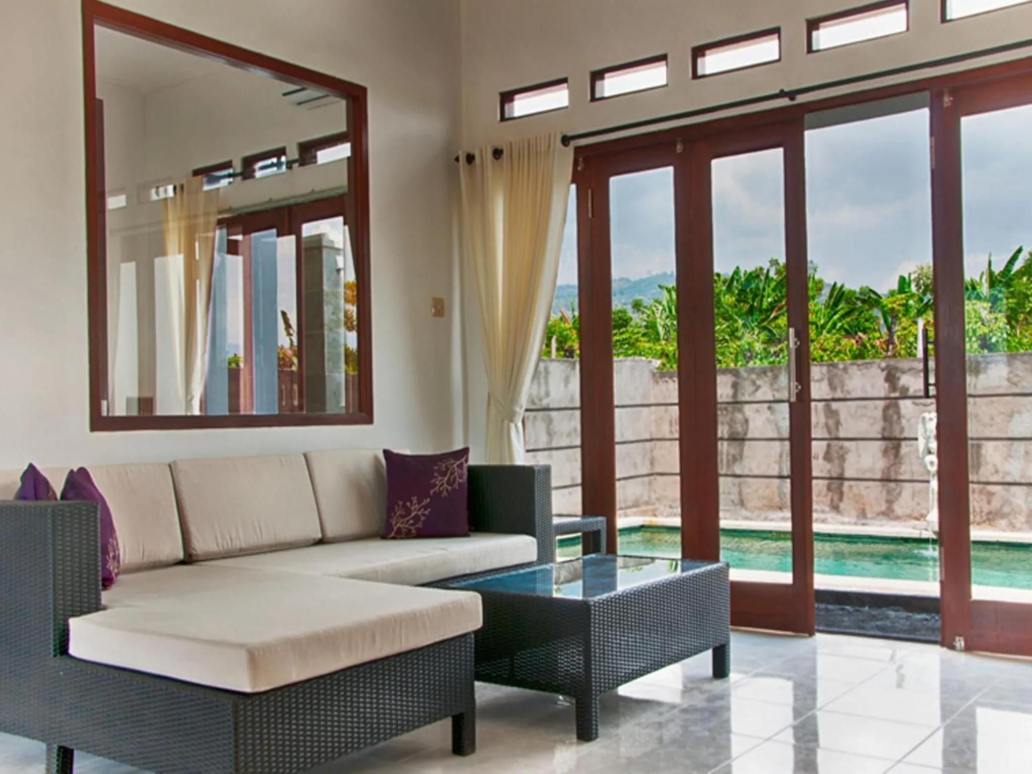 Living room in Villa Dencarik