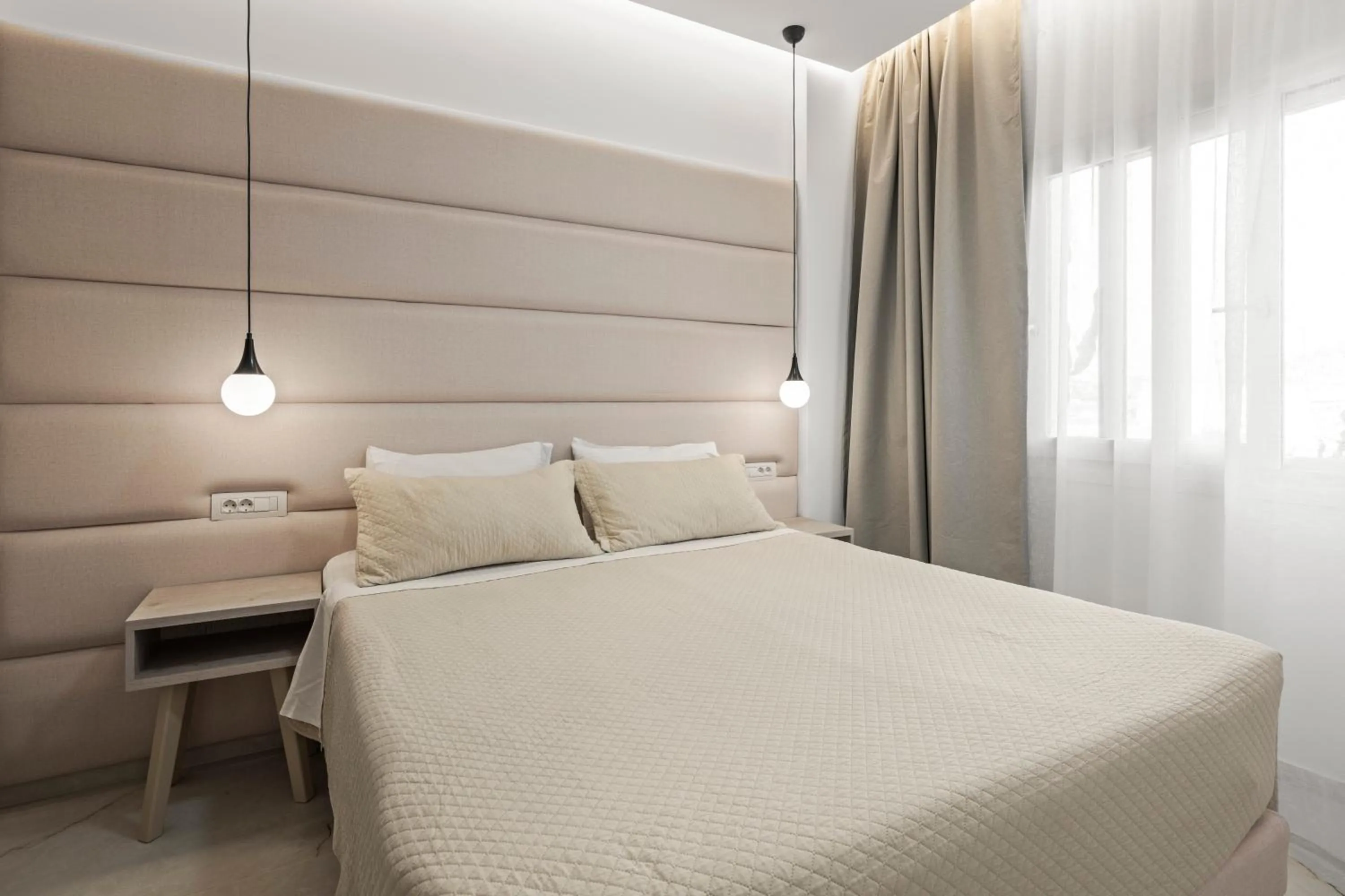 Bedroom, Bed in Dora Apartments