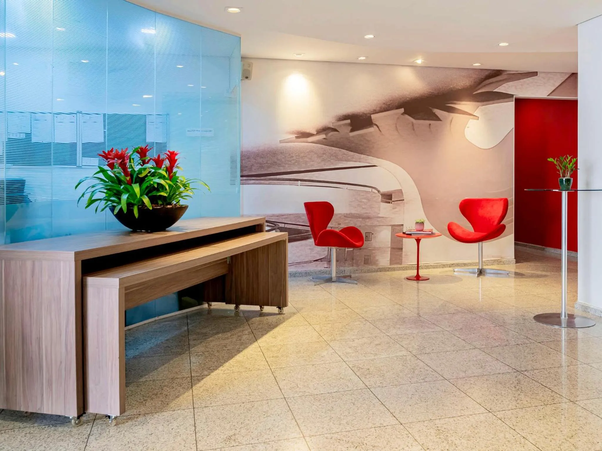 Lobby or reception in São Paulo Hotel Times Square Moema 2