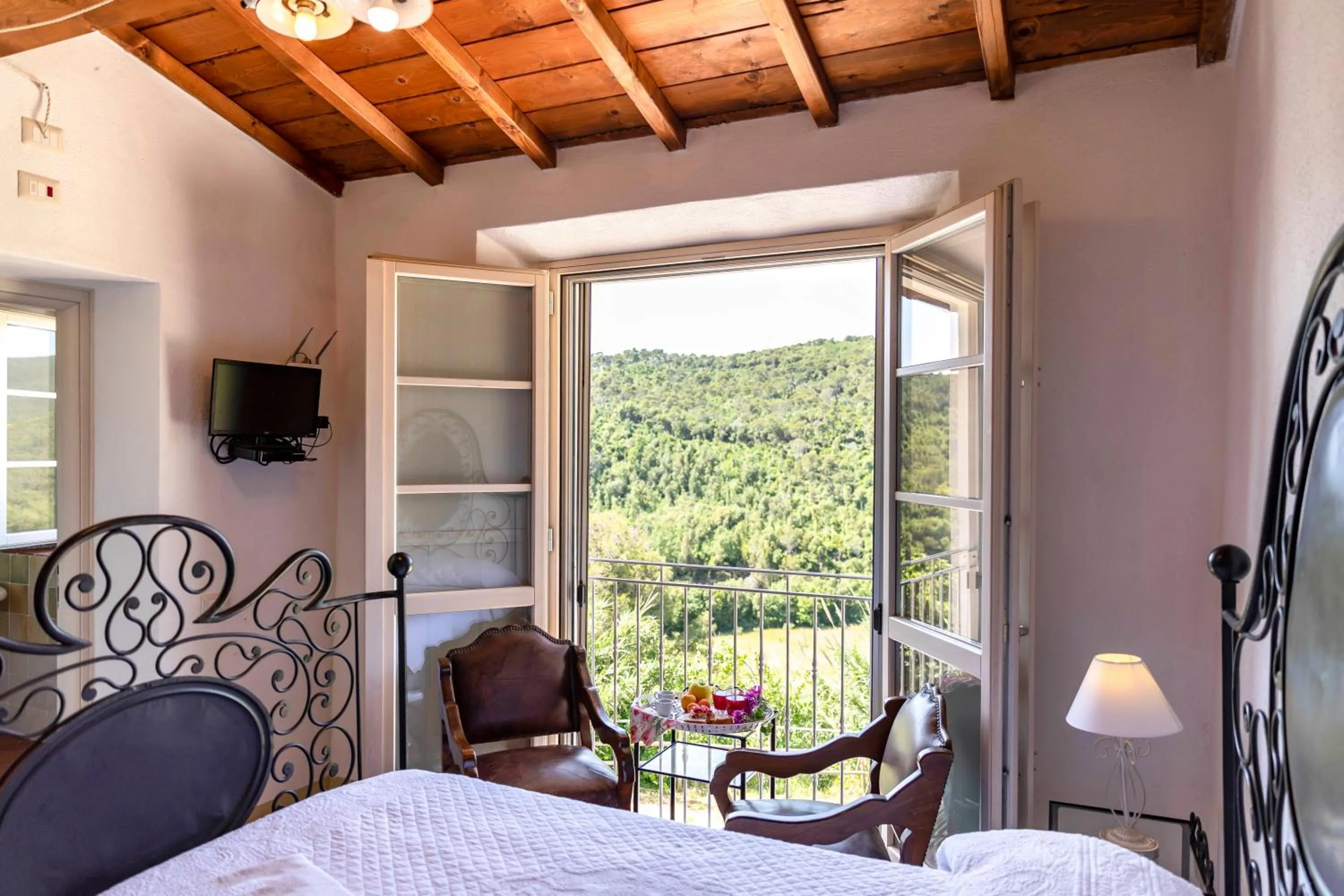 Balcony/Terrace in Agriturismo La Mignola