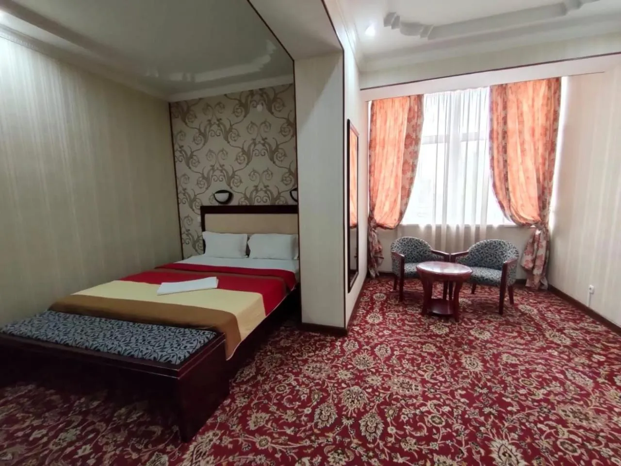 Bed in Sary Arka Hotel