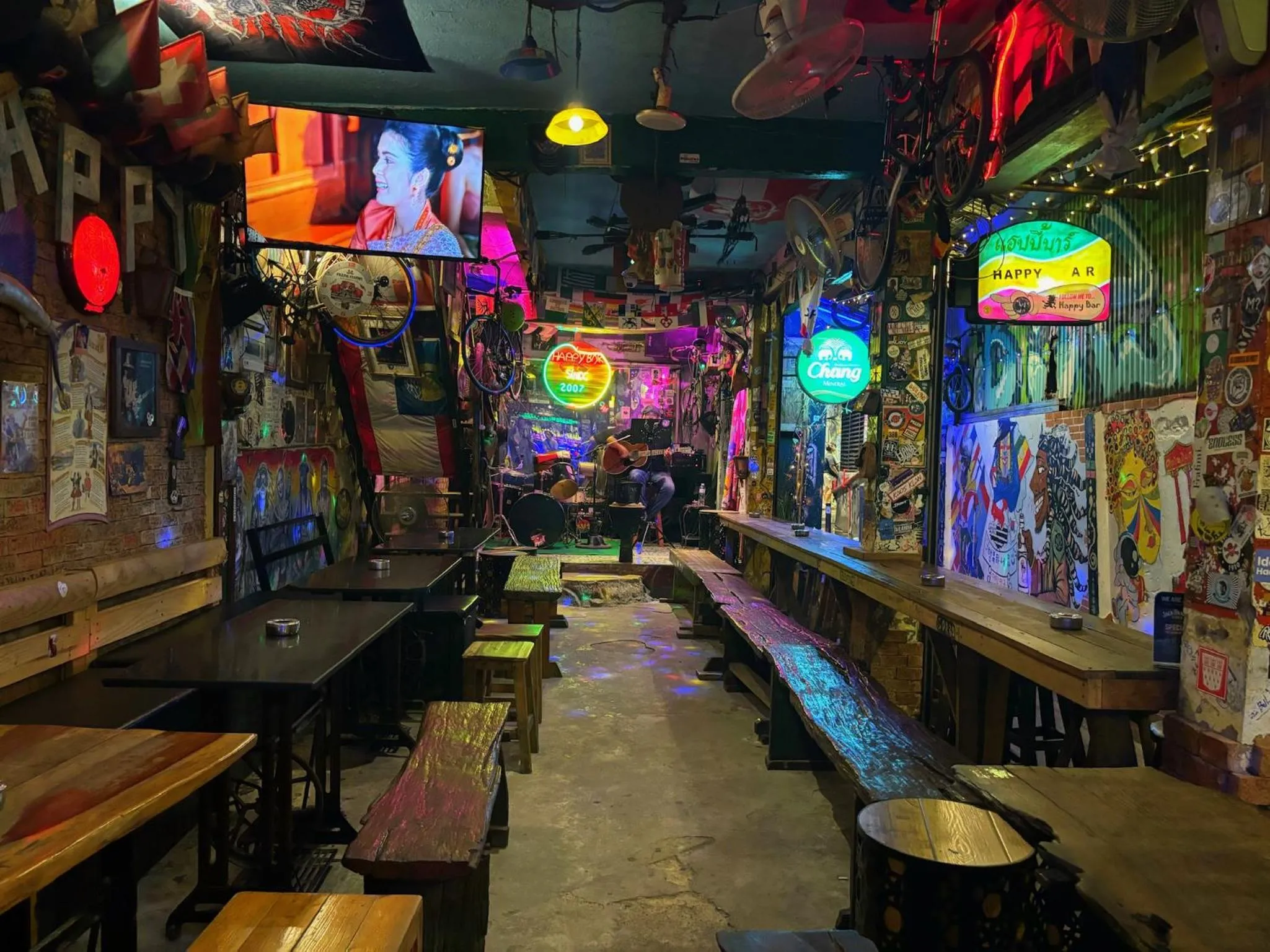 Lounge or bar in Hansa Hostel Bangkok Khaosan