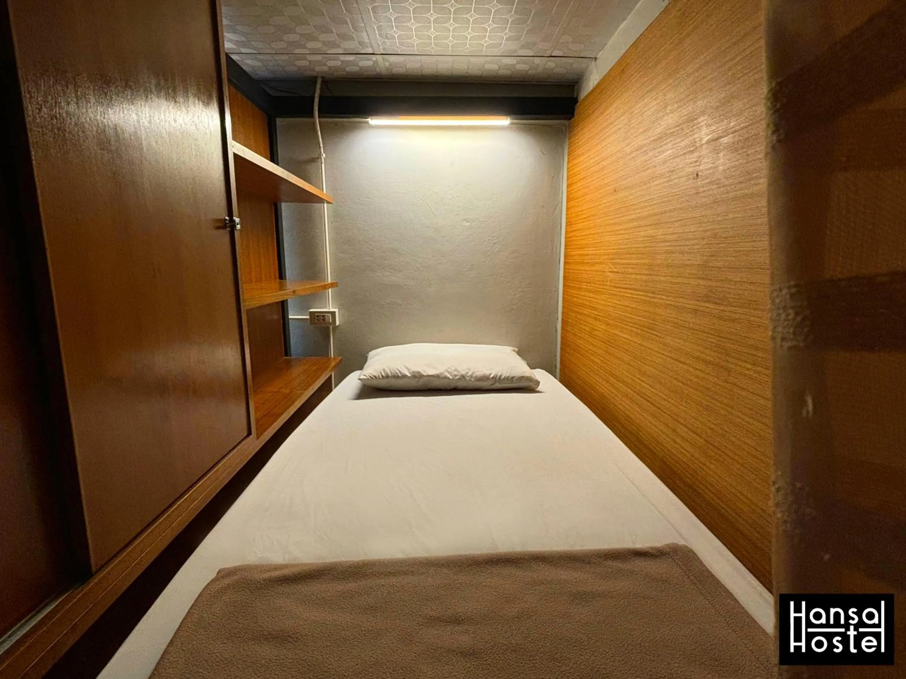 Bed in Hansa Hostel Bangkok Khaosan