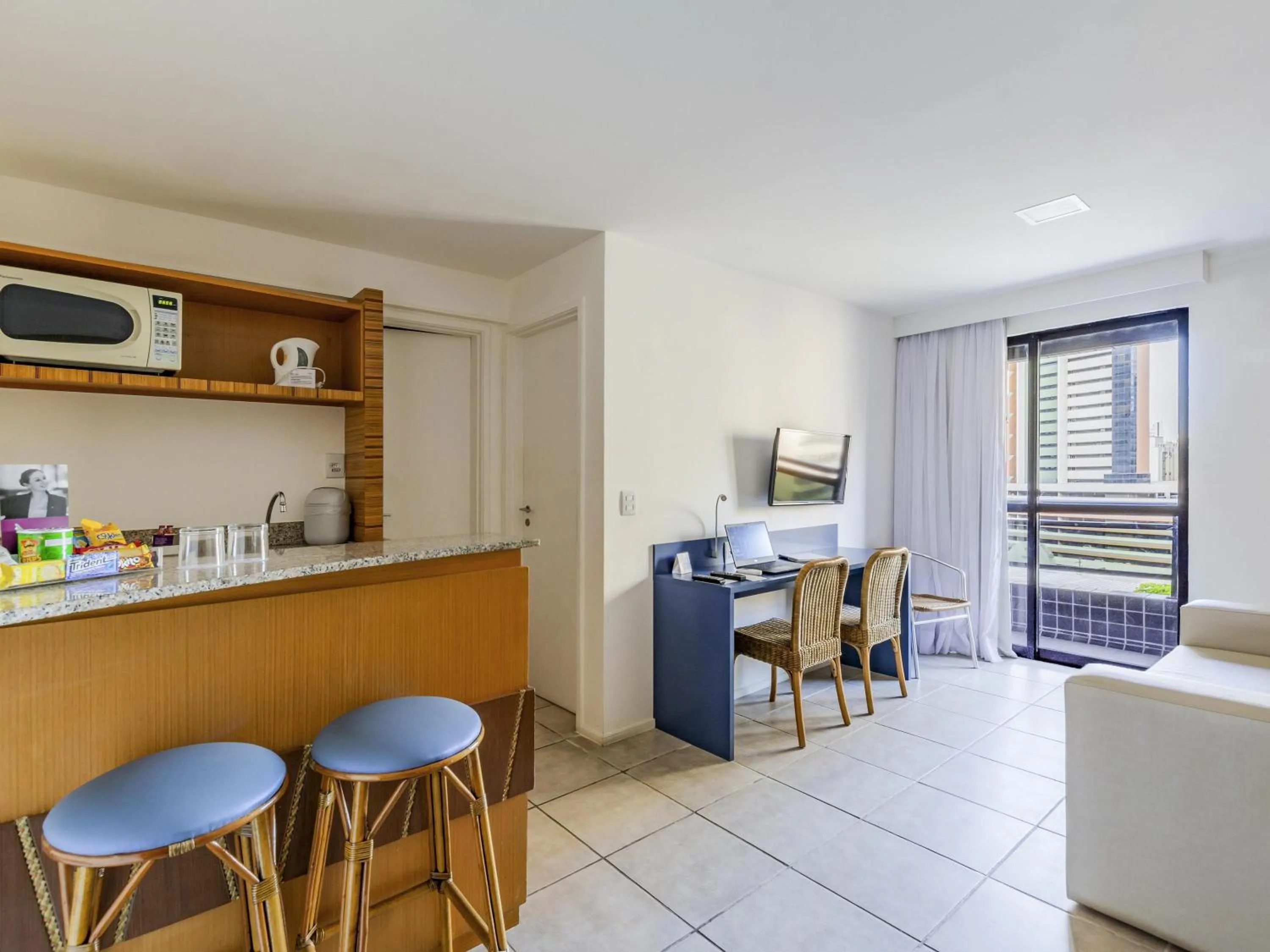 Kitchen or kitchenette in Mercure Fortaleza Meireles