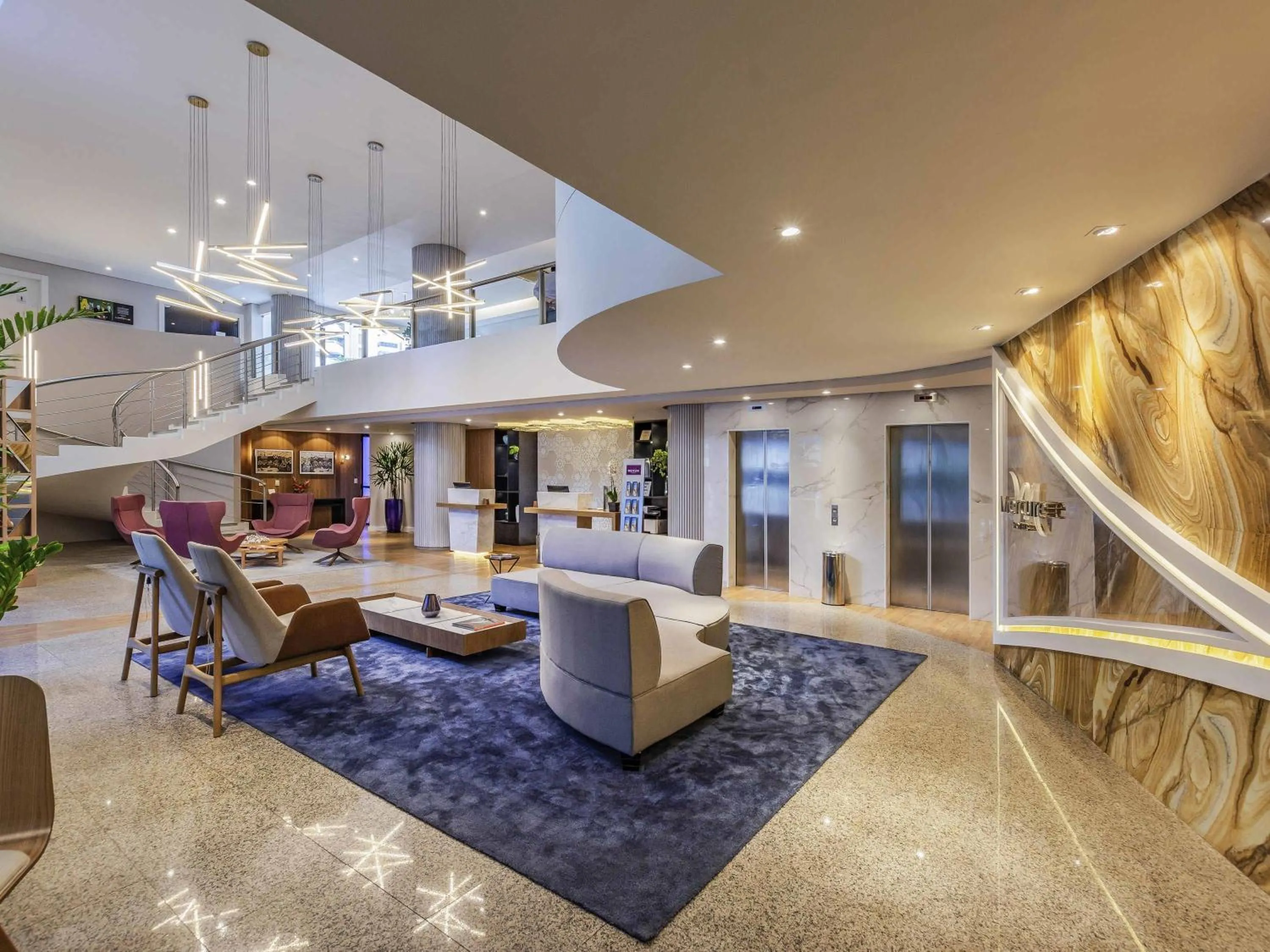 Seating area in Mercure Fortaleza Meireles