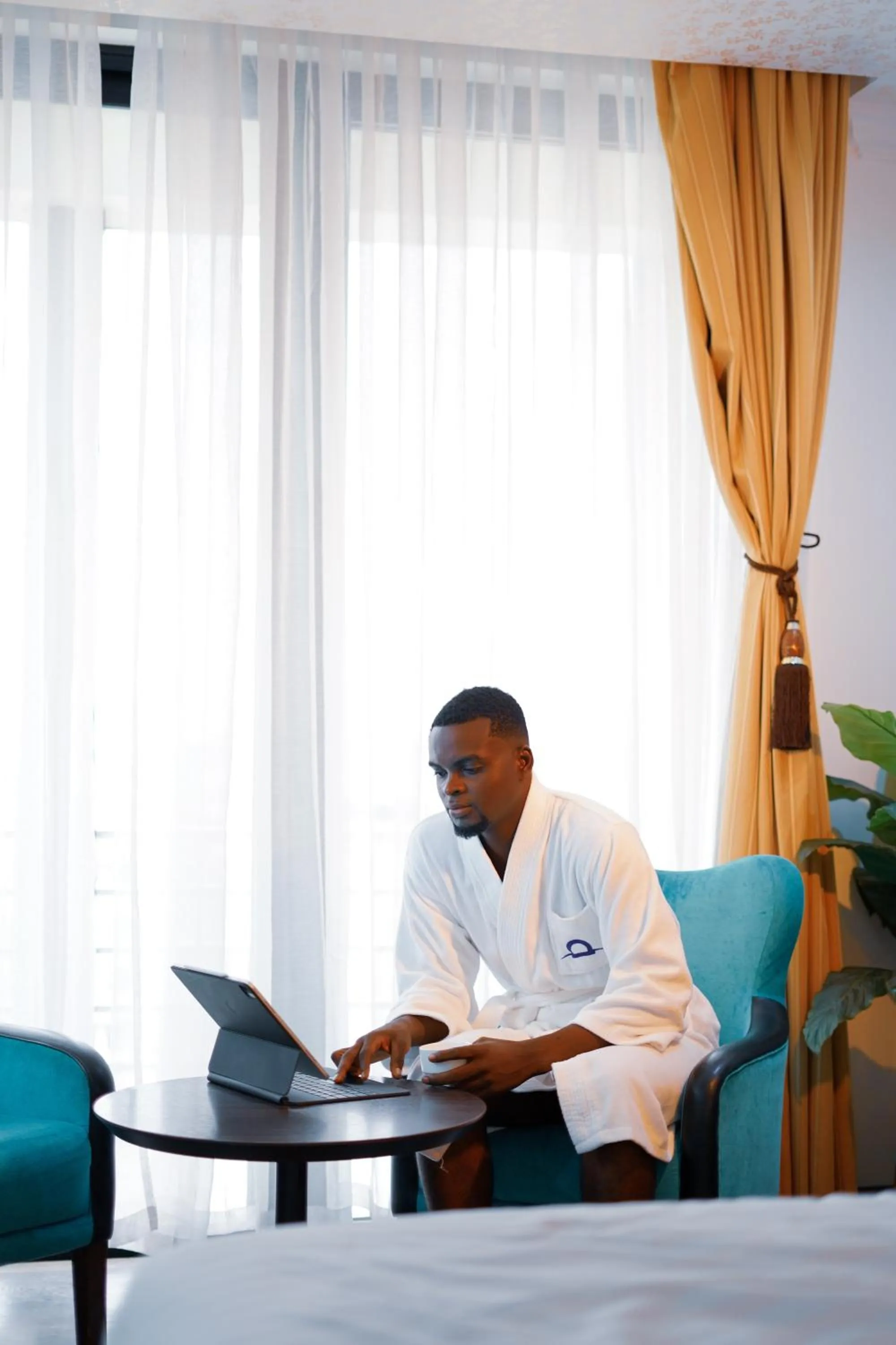 Seating area in Sultani River