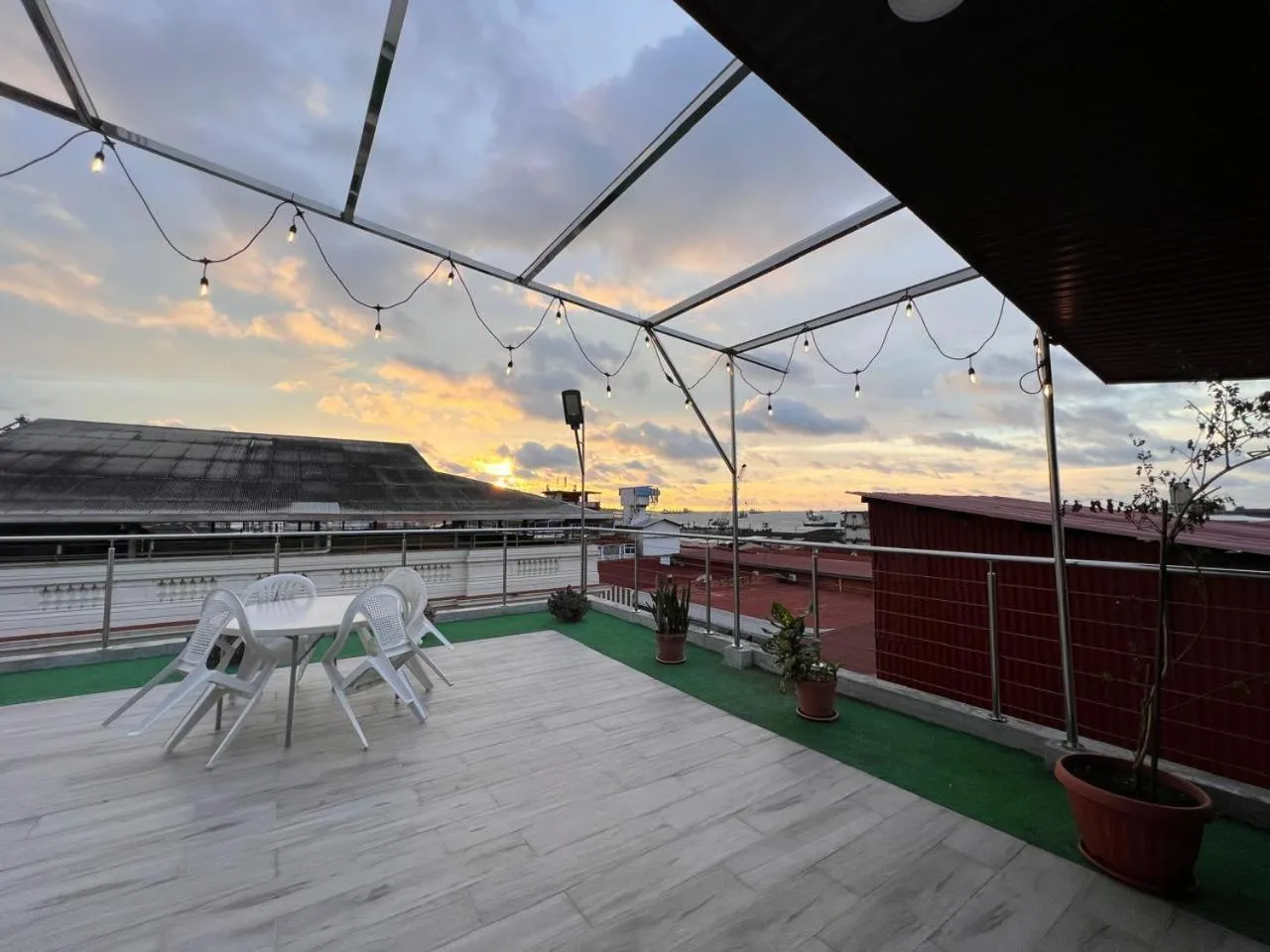 Balcony/Terrace in Hotel Internacional de Colón
