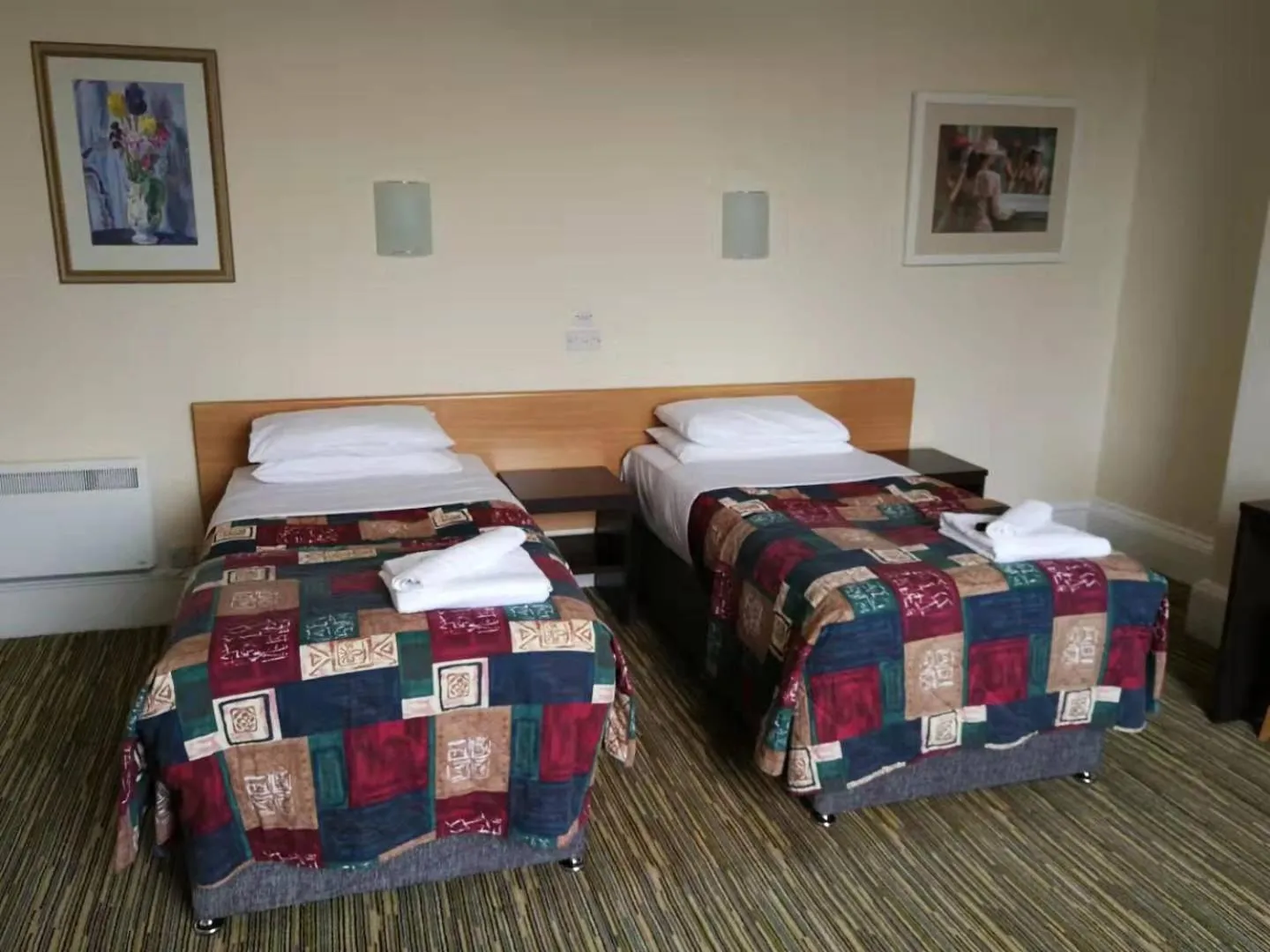 Bed in Dreadnought Hotel