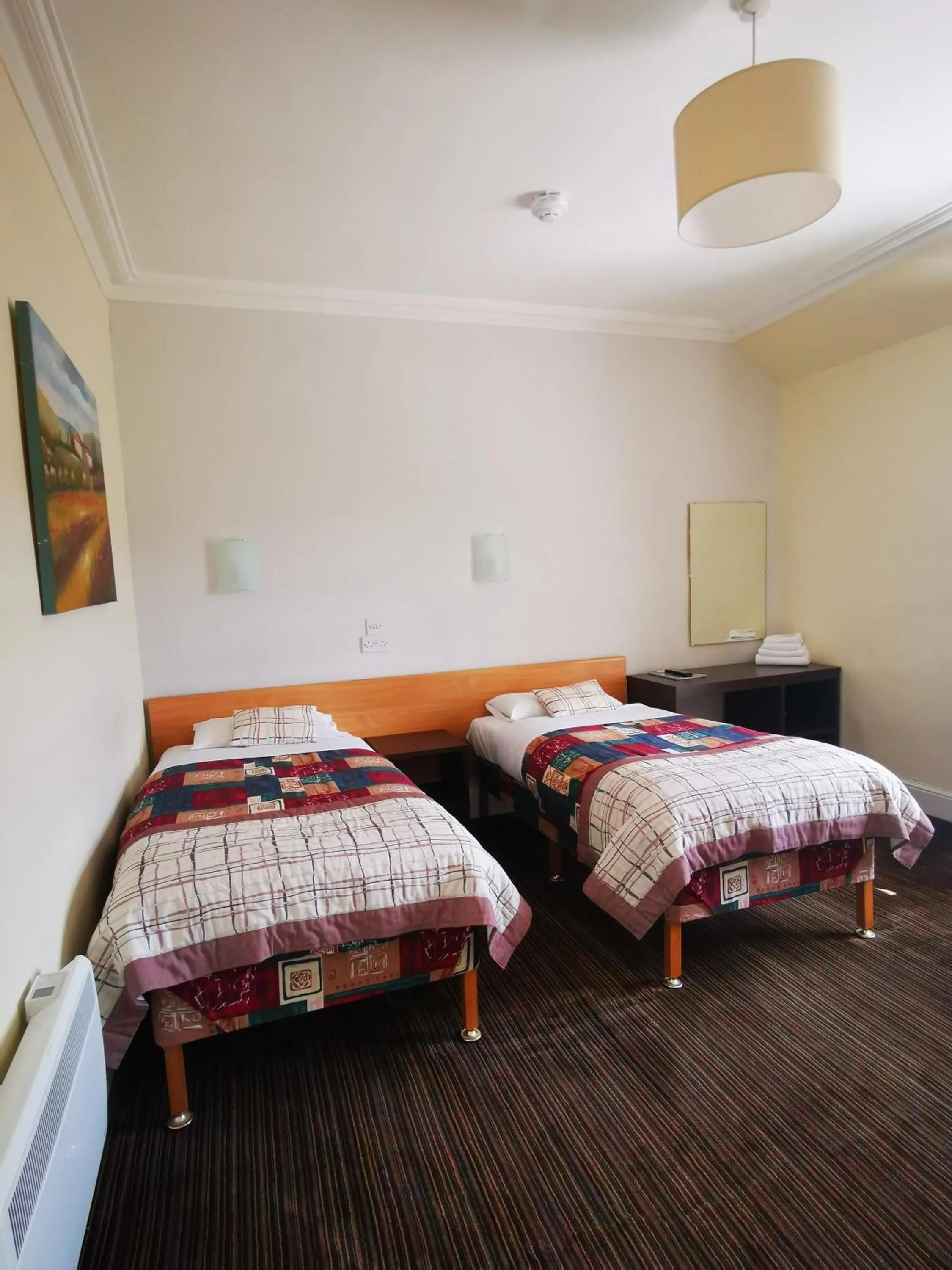 Bed in Dreadnought Hotel