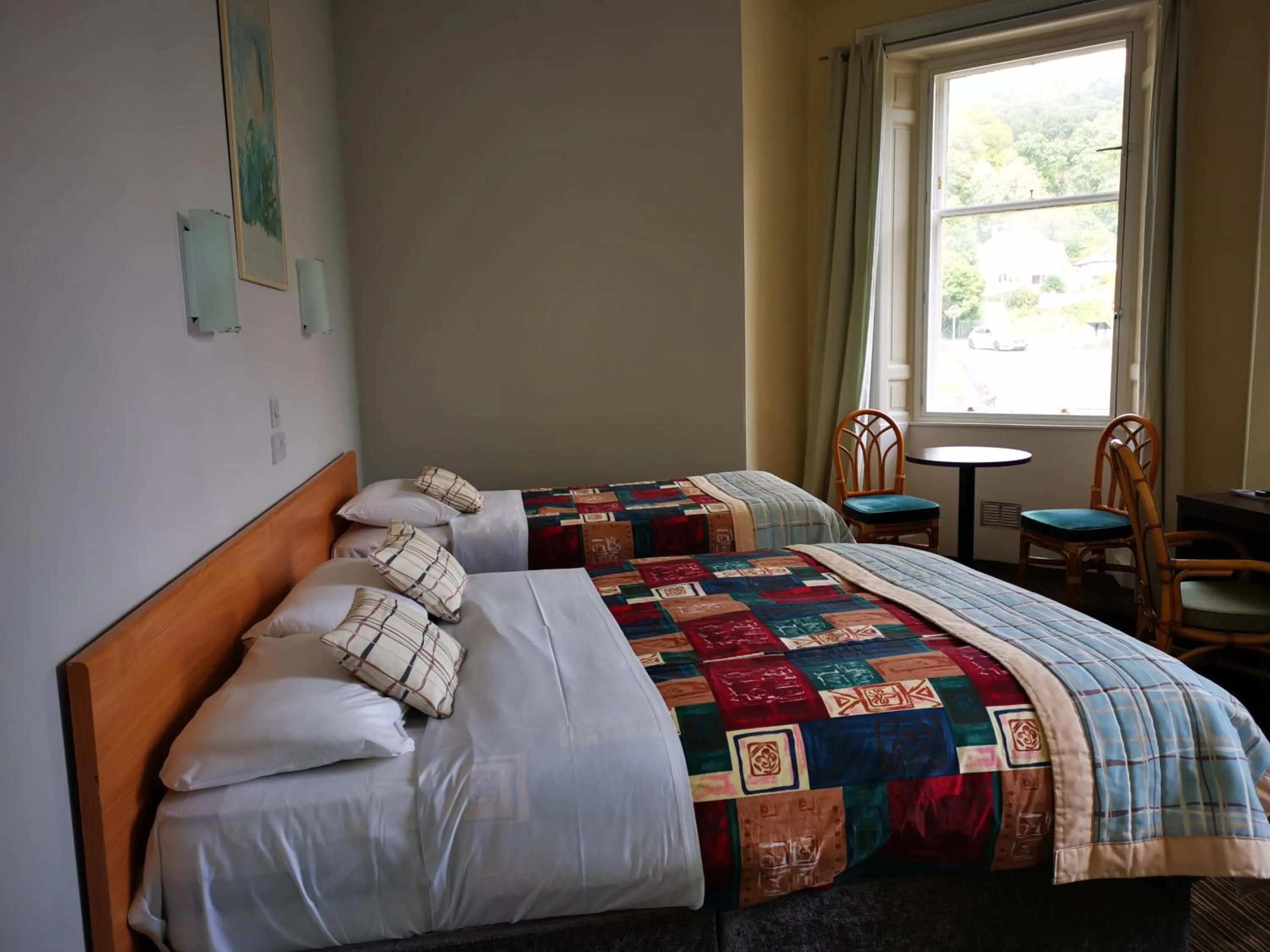 Bed in Dreadnought Hotel