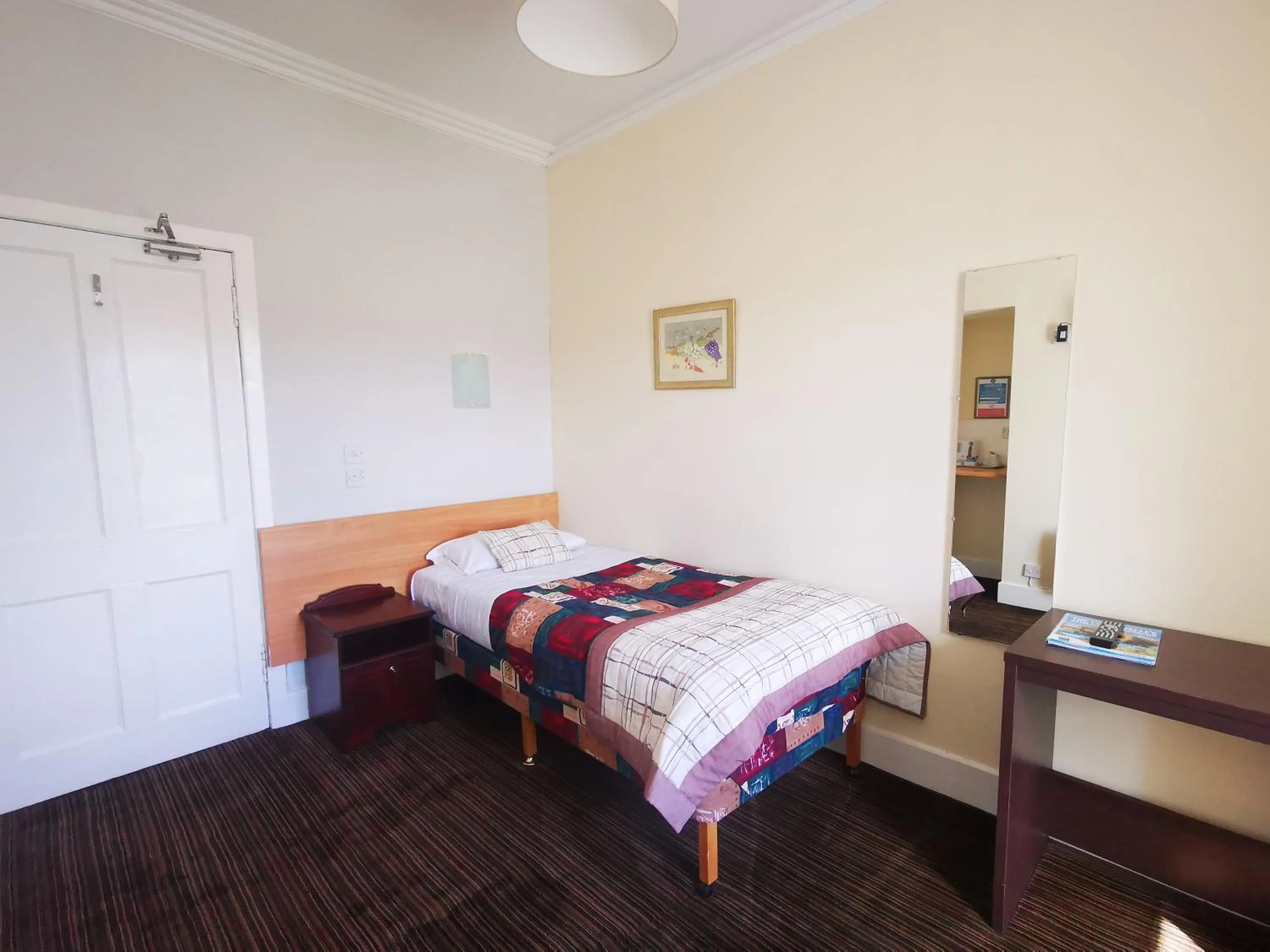 Bed in Dreadnought Hotel