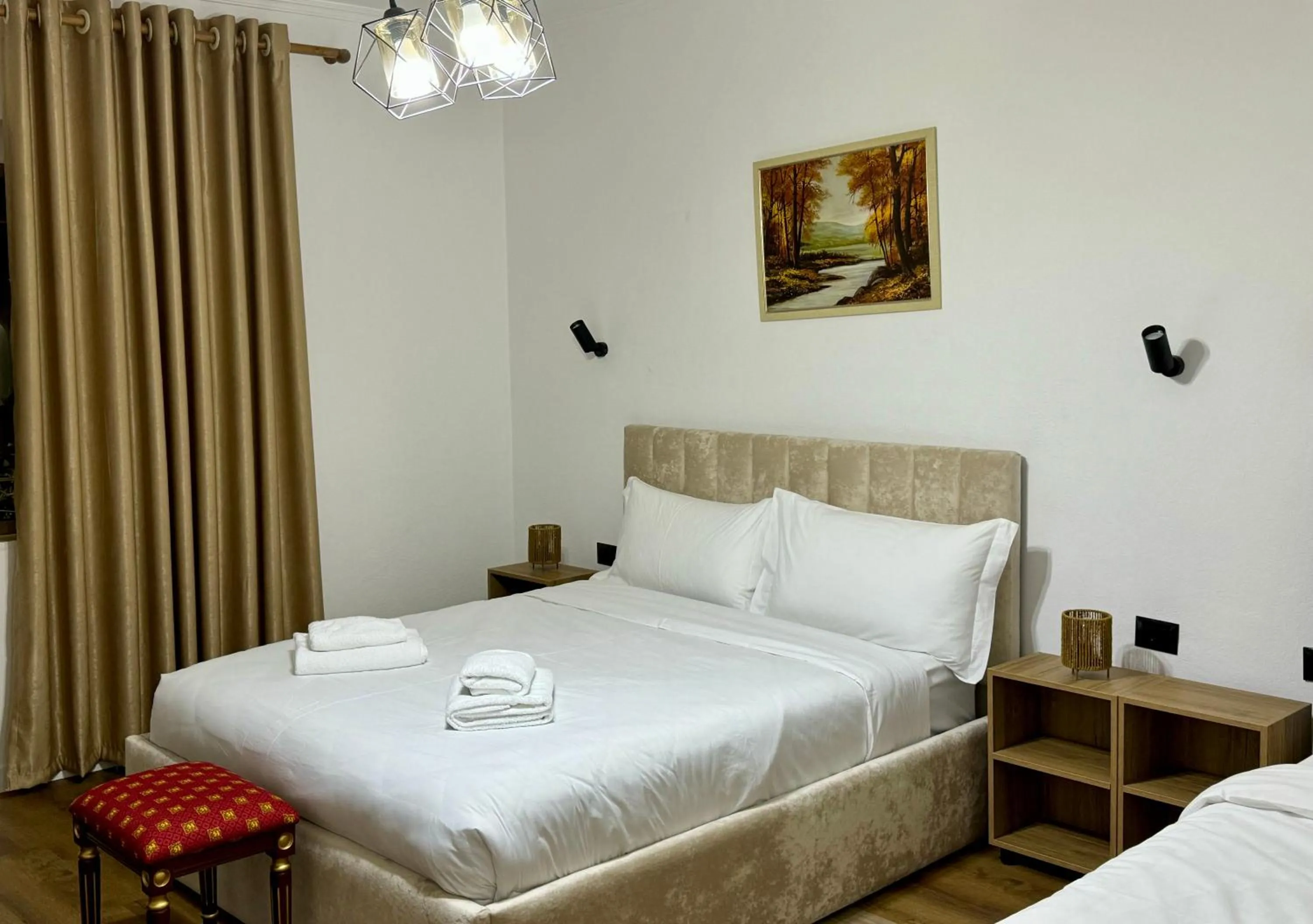 Bed in VILA ALIZEE Hotel