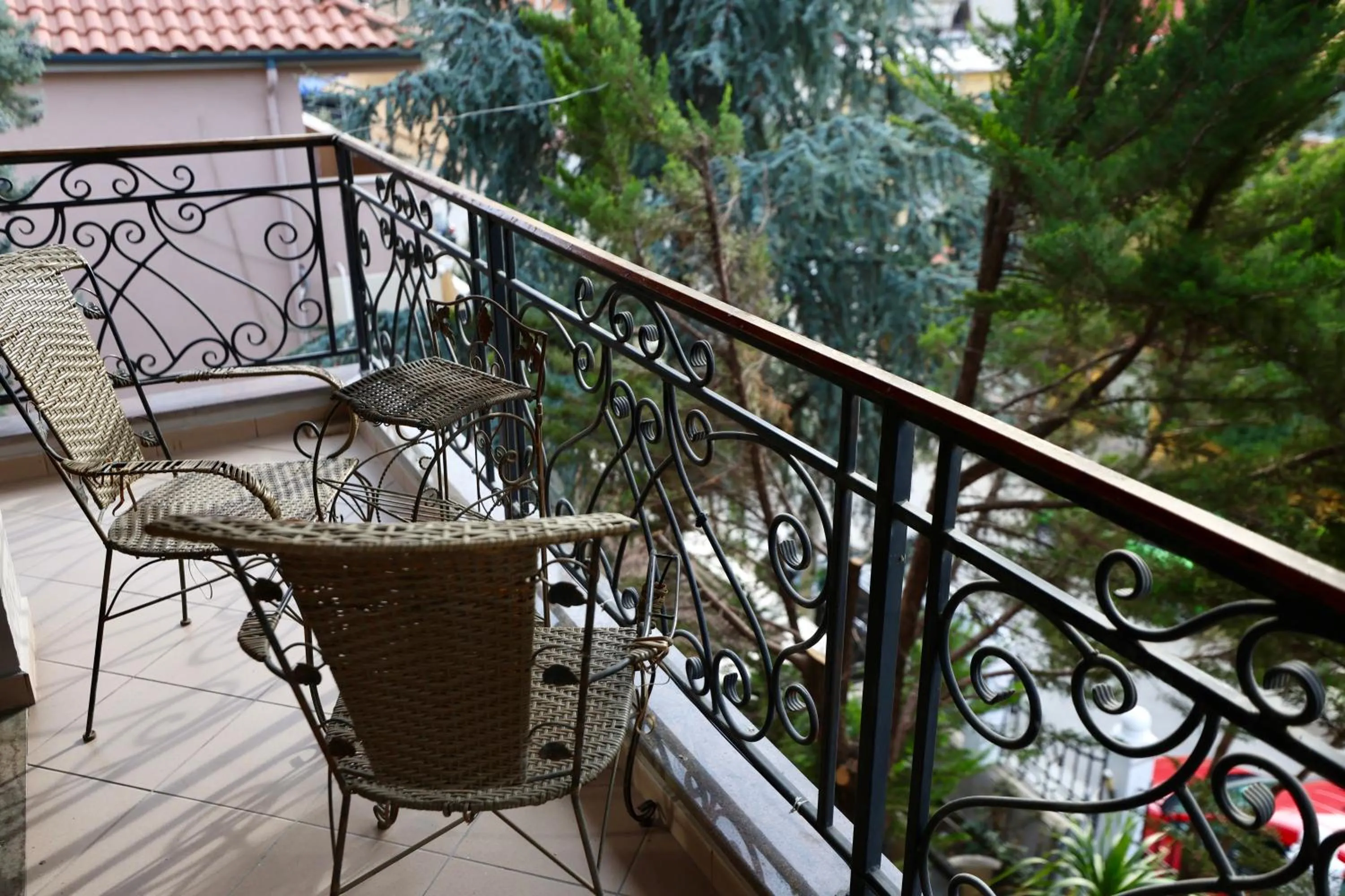 Balcony/Terrace in VILA ALIZEE Hotel