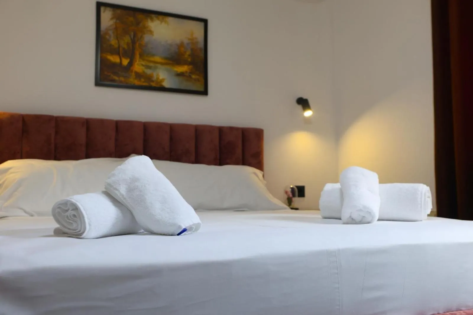 Bed in VILA ALIZEE Hotel