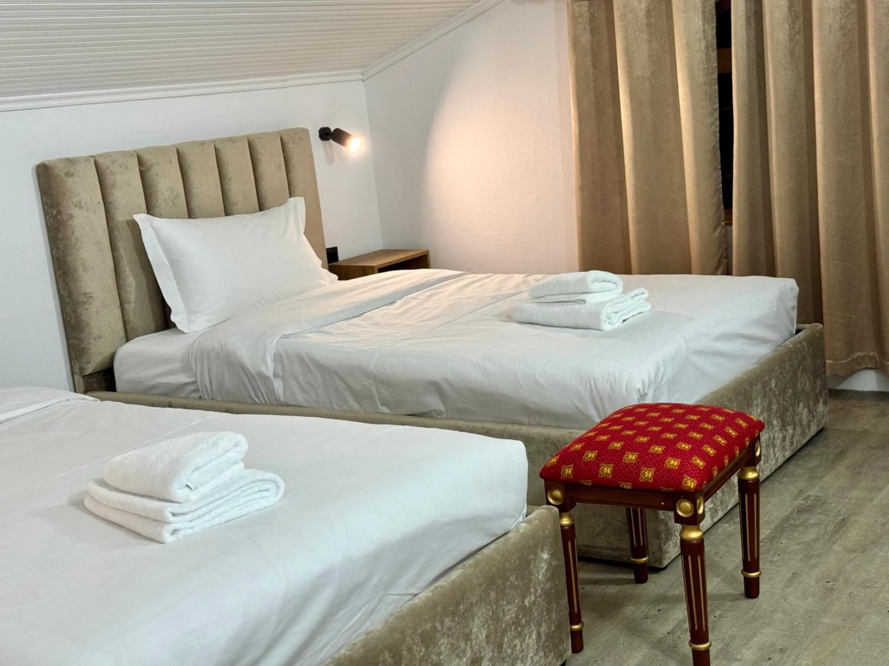Bed in VILA ALIZEE Hotel