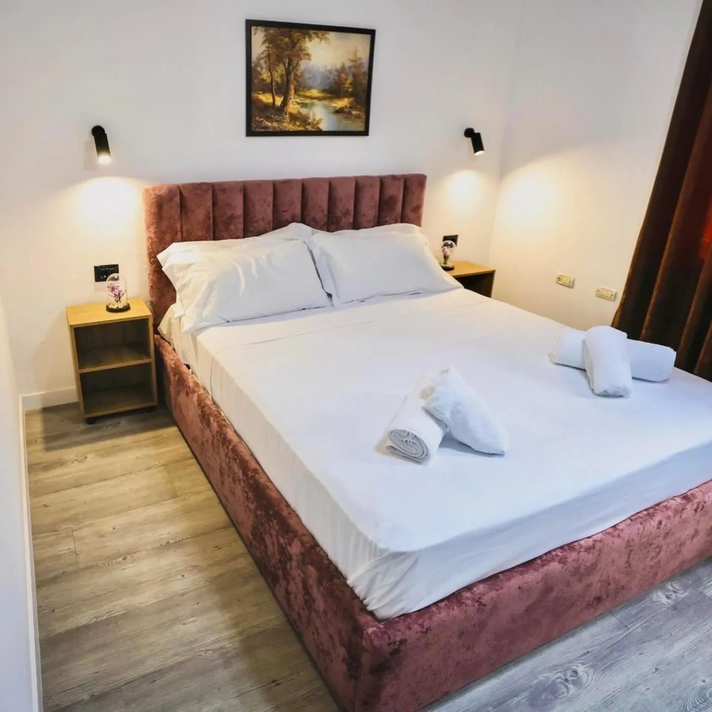 Bed in VILA ALIZEE Hotel