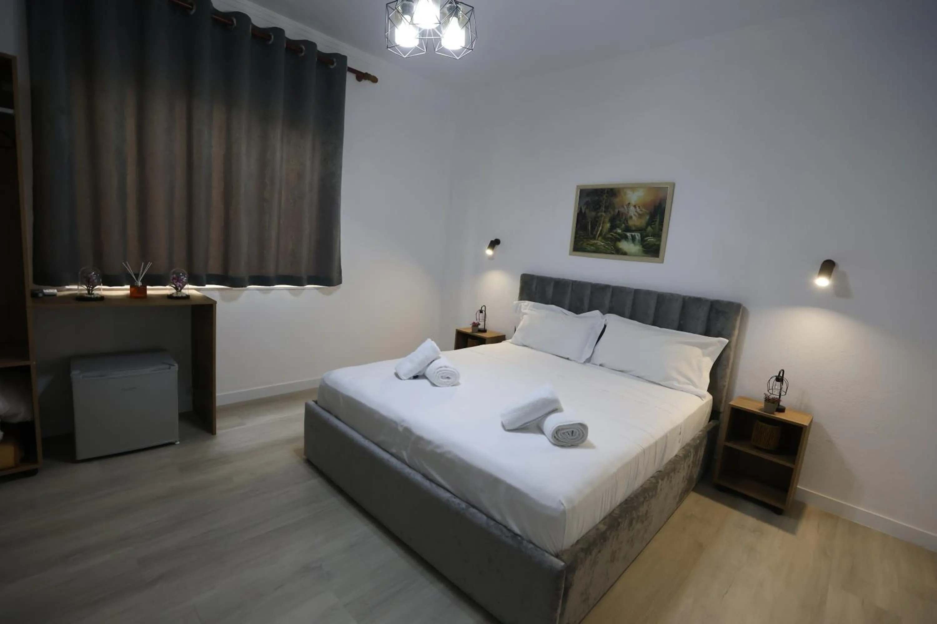 Bed in VILA ALIZEE Hotel