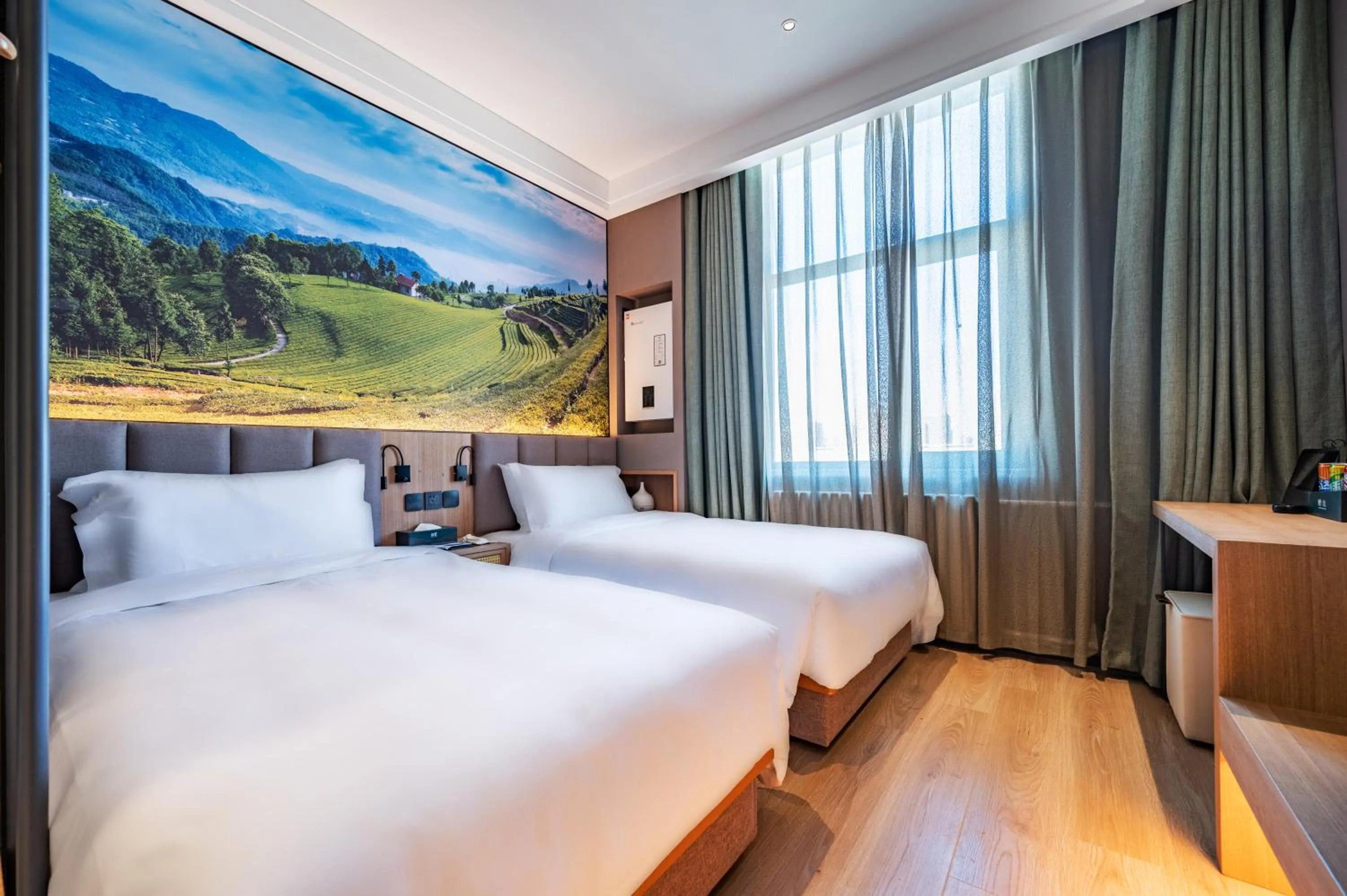 Bedroom, Bed in Qiuguo Hotel - Beijing Chaoyang Branch