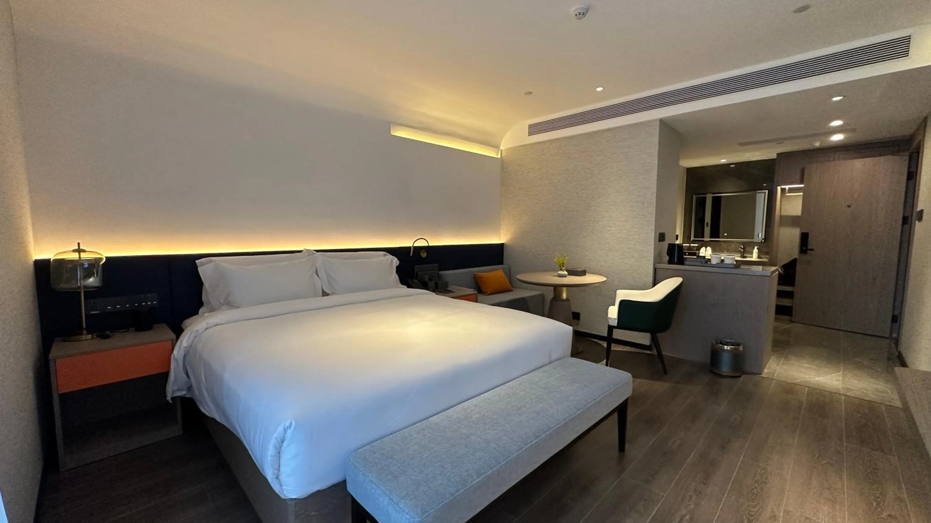 Bed in Mehood Hotel Ankang Ziyang