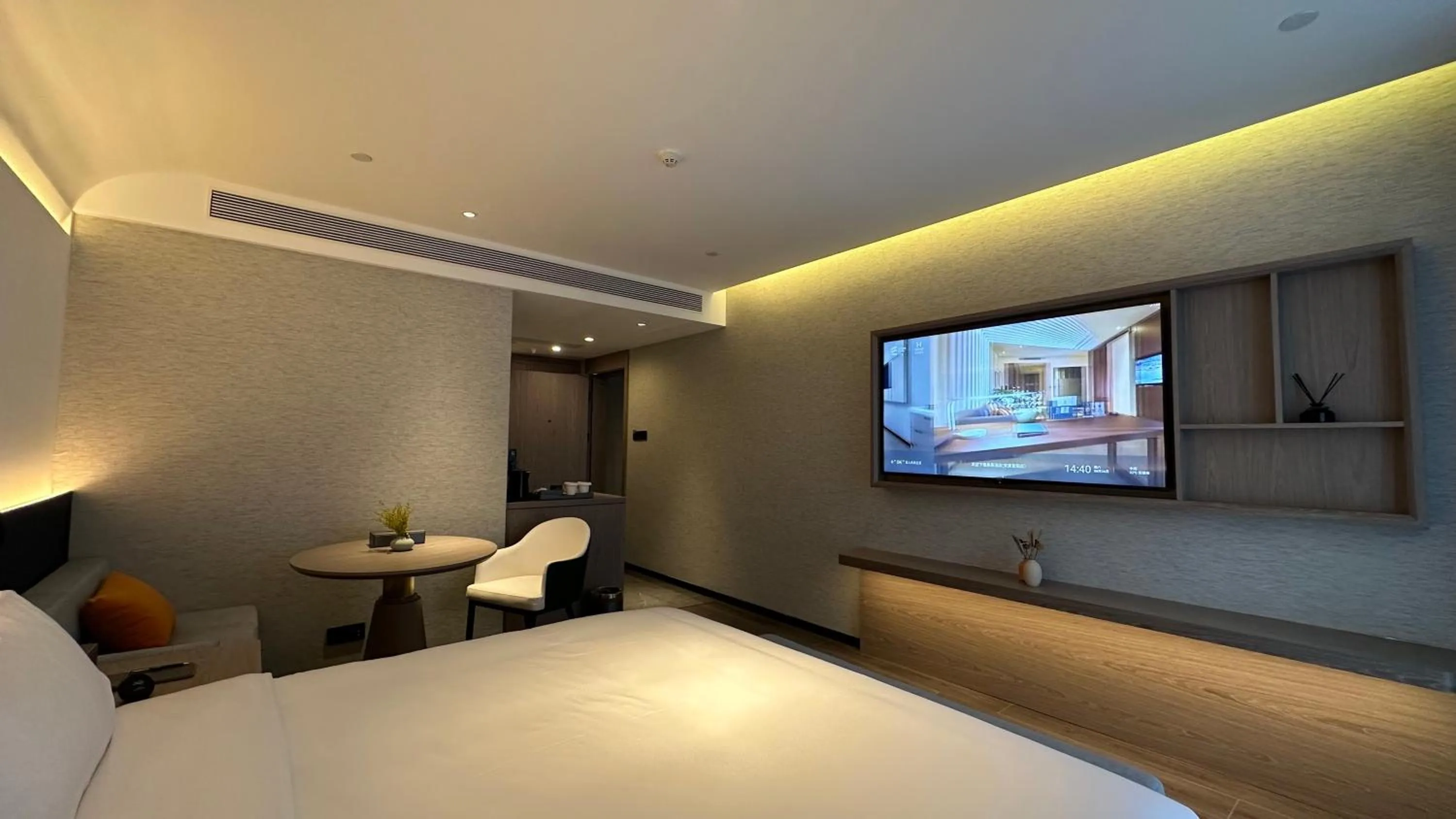 Bed in Mehood Hotel Ankang Ziyang