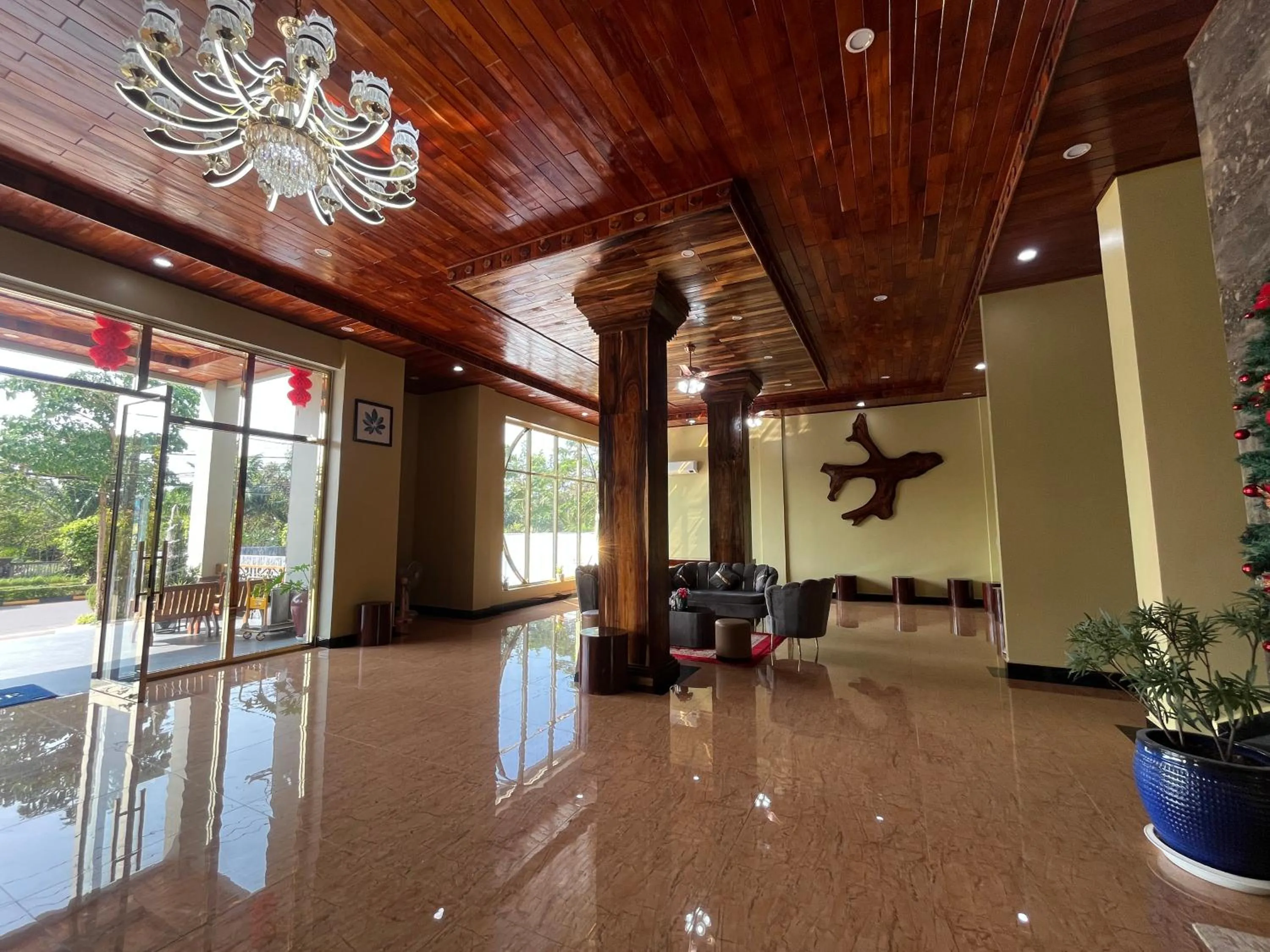 Living room in Kep Sea View Hotel & Sky Bar