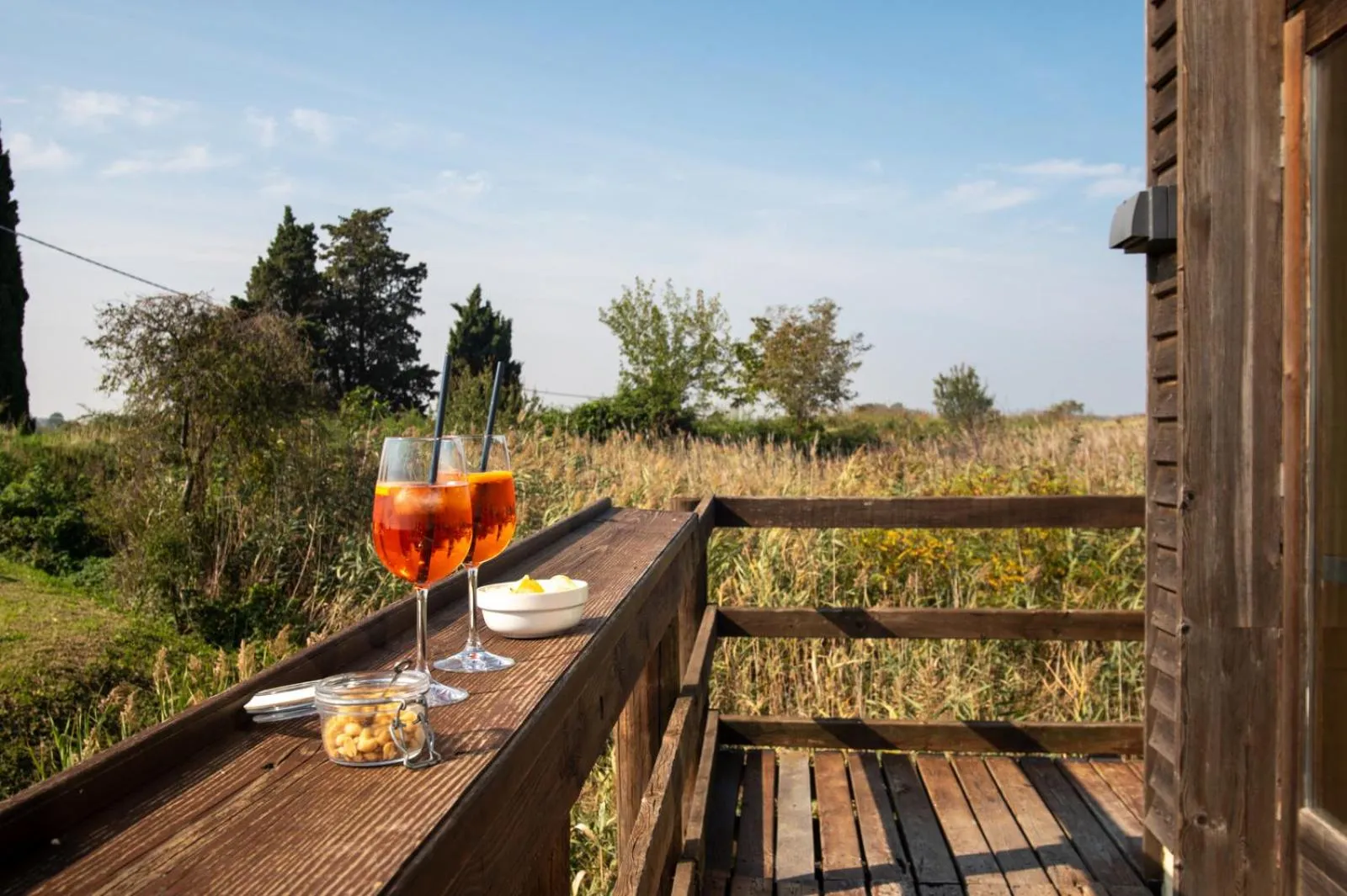 Natural landscape in Hotel Caneo