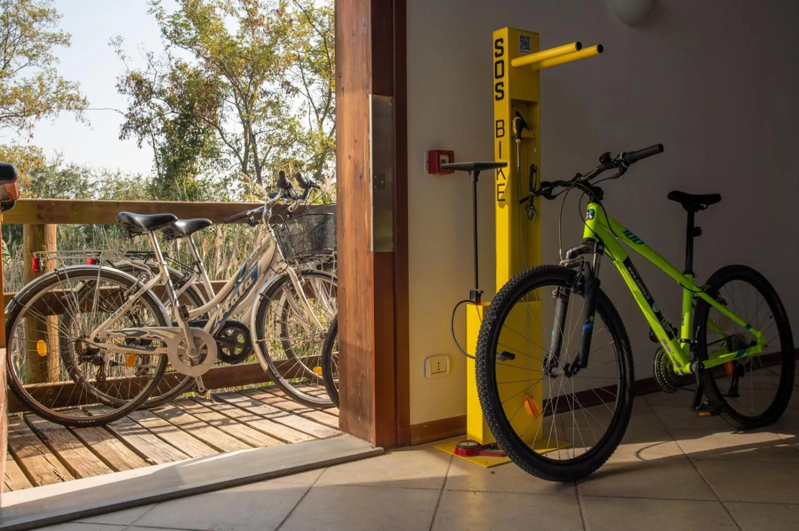 Cycling in Hotel Caneo