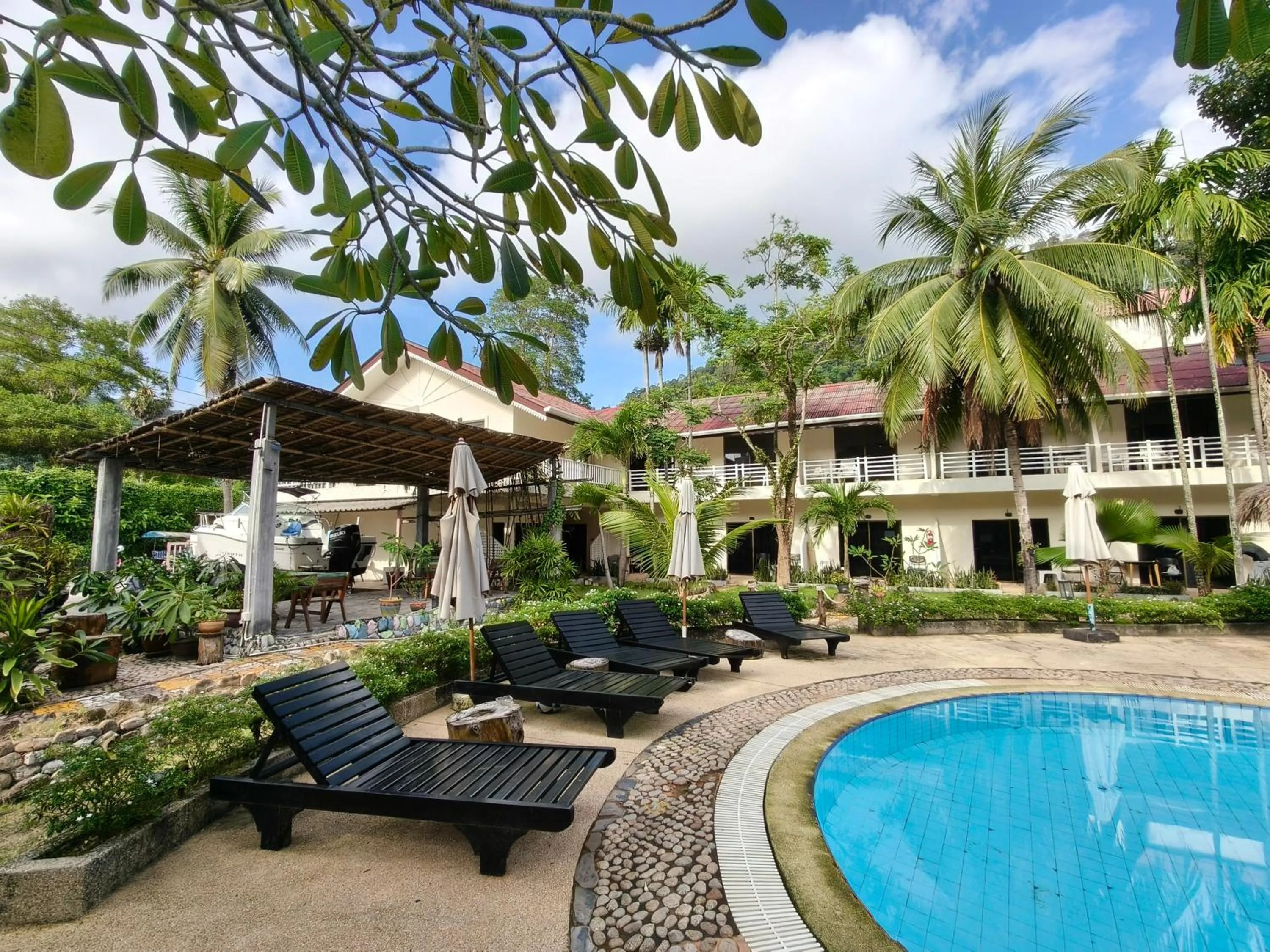 Swimming pool in V Beach Resort