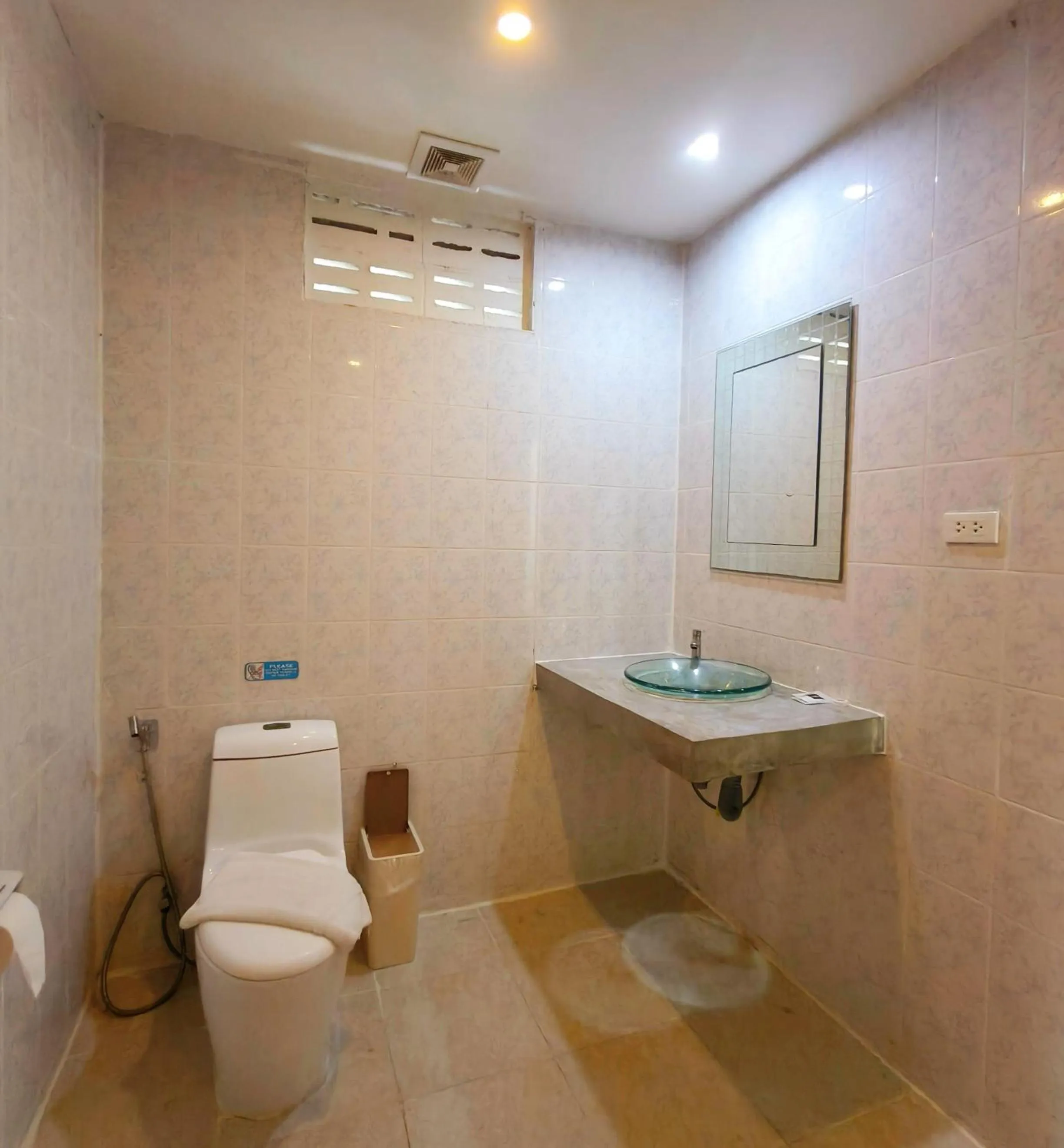 Toilet in V Beach Resort