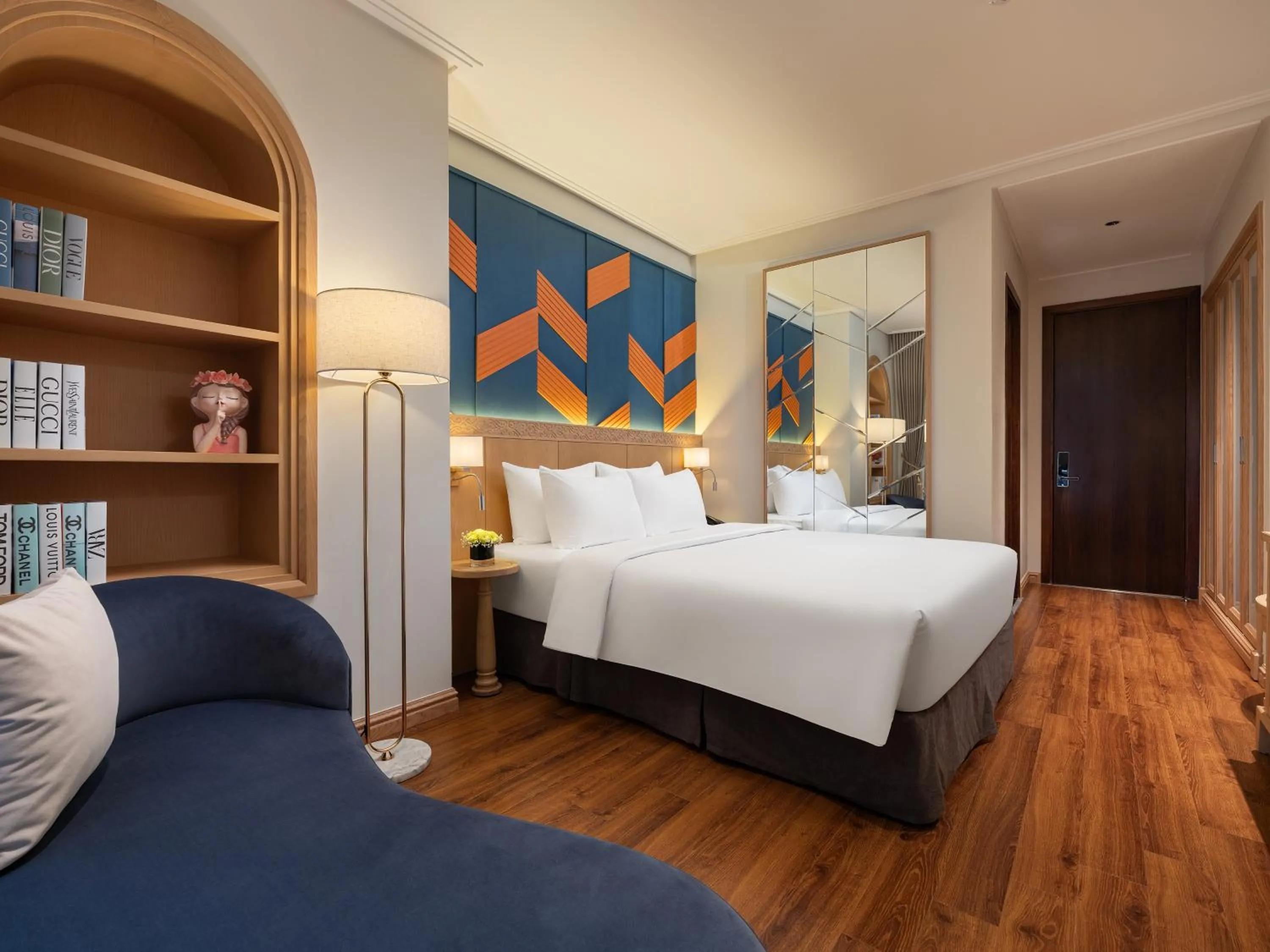 Bed in Saigon Aroma Hotel