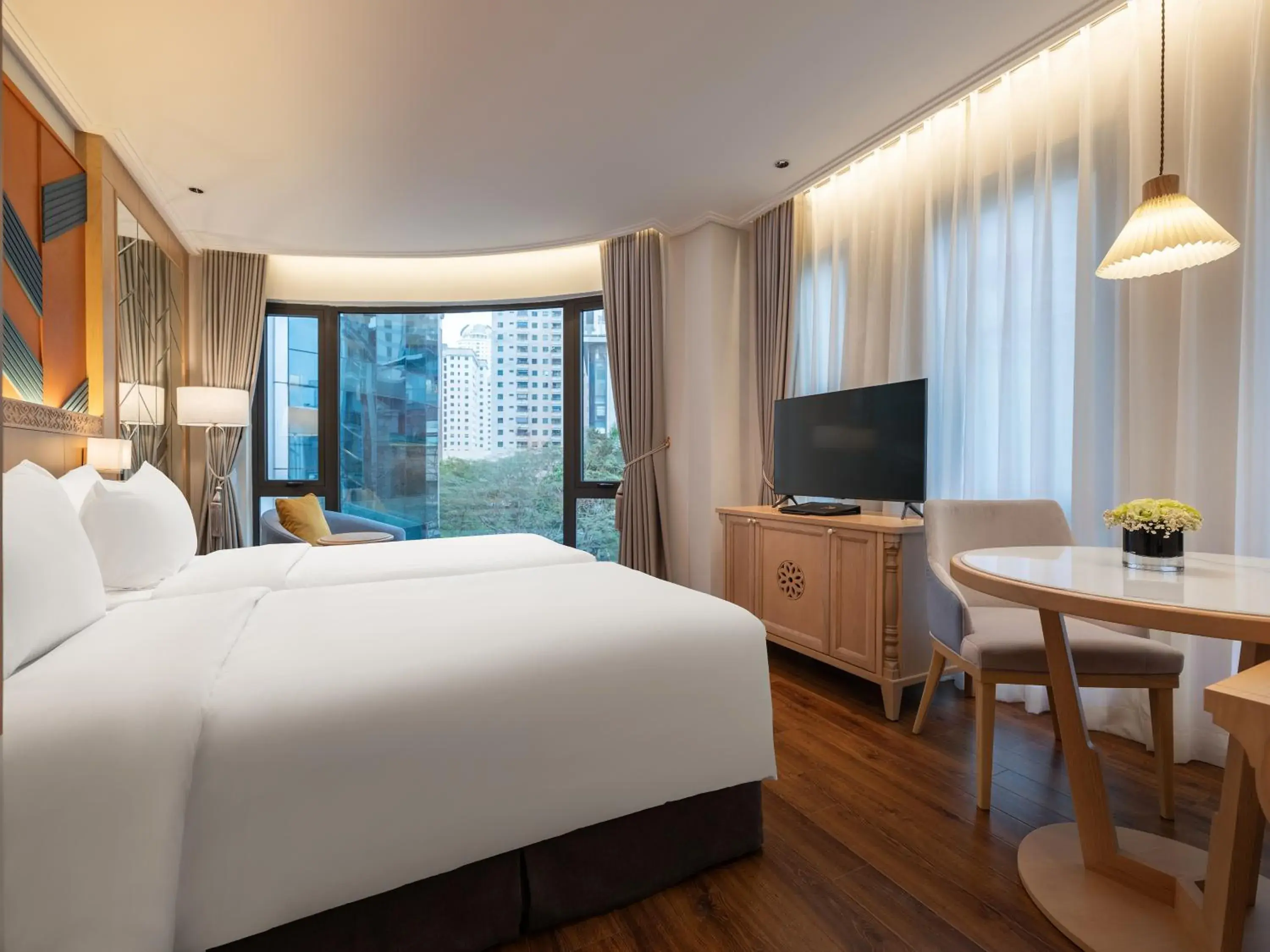 Bed in Saigon Aroma Hotel Bed in Saigon Aroma Hotel