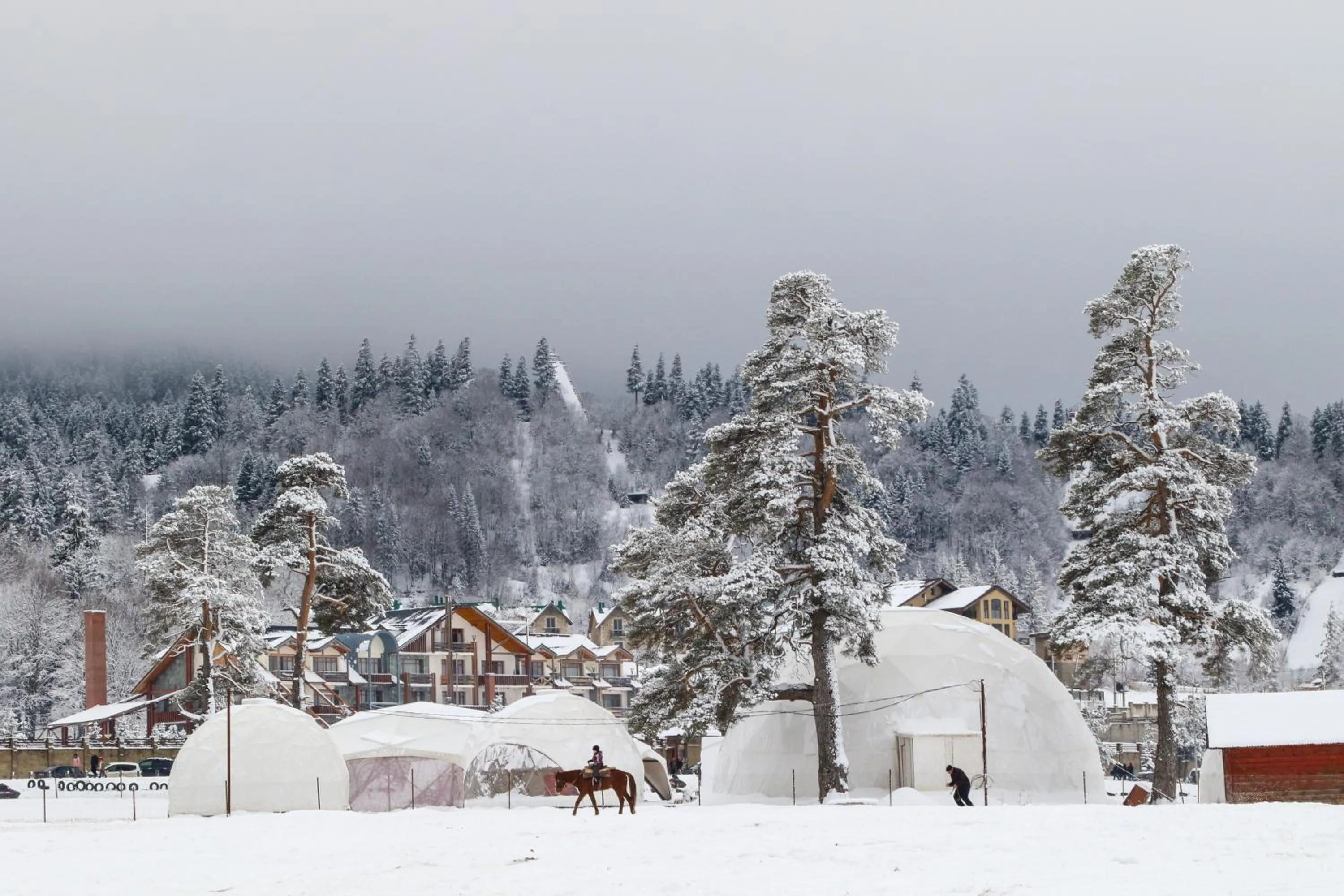 Winter in Villa Mtashi