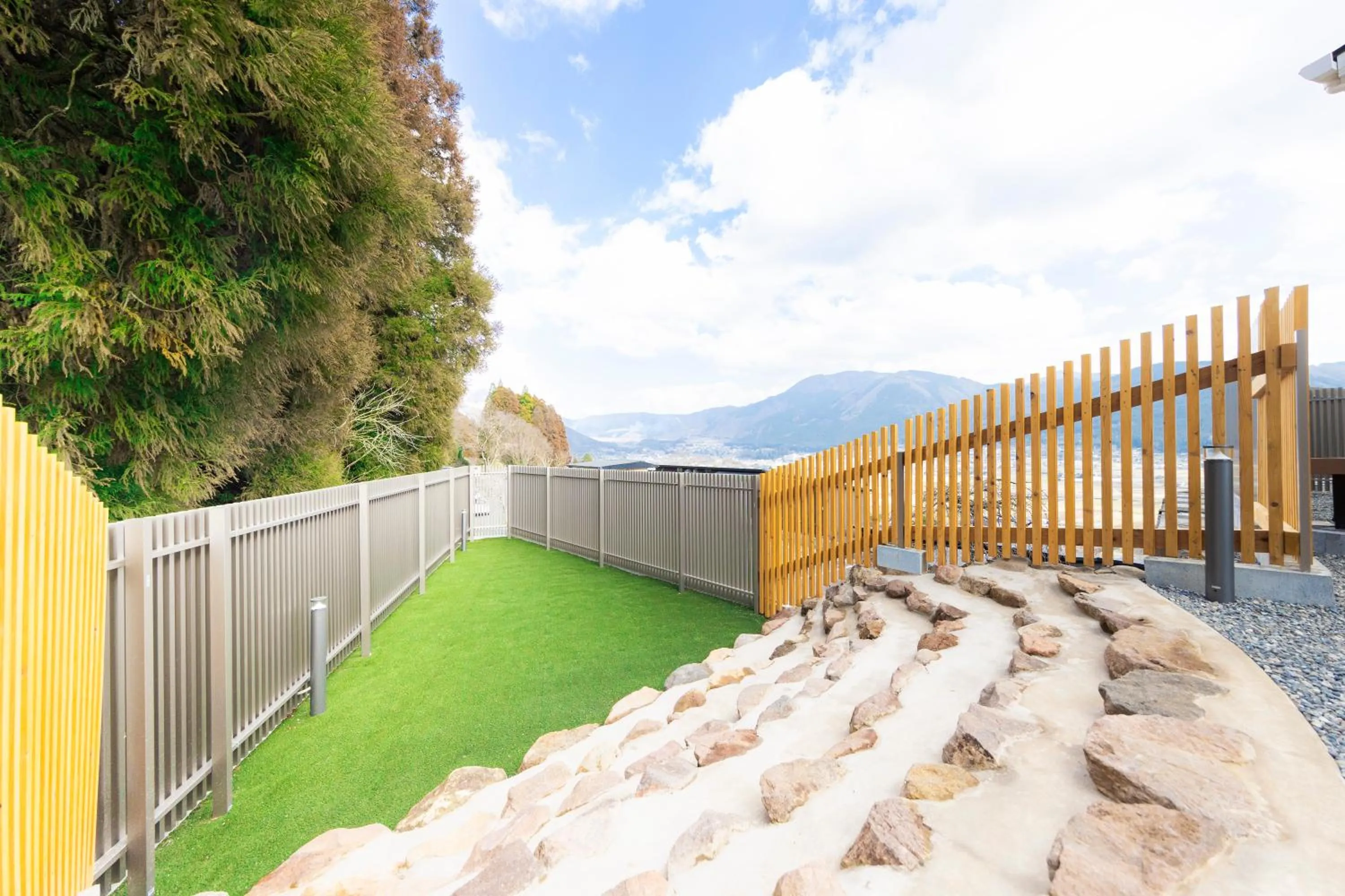 Children play ground in TERRA Yufuin