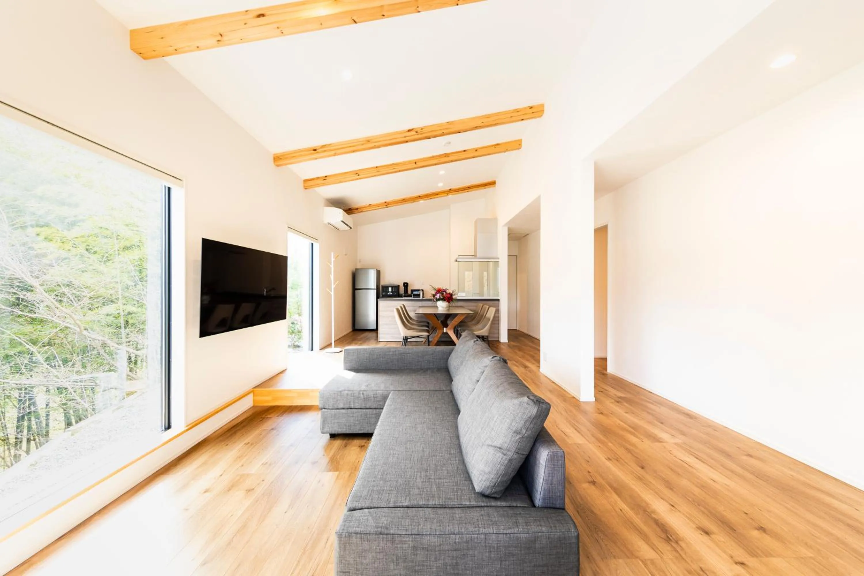 Living room in TERRA Yufuin