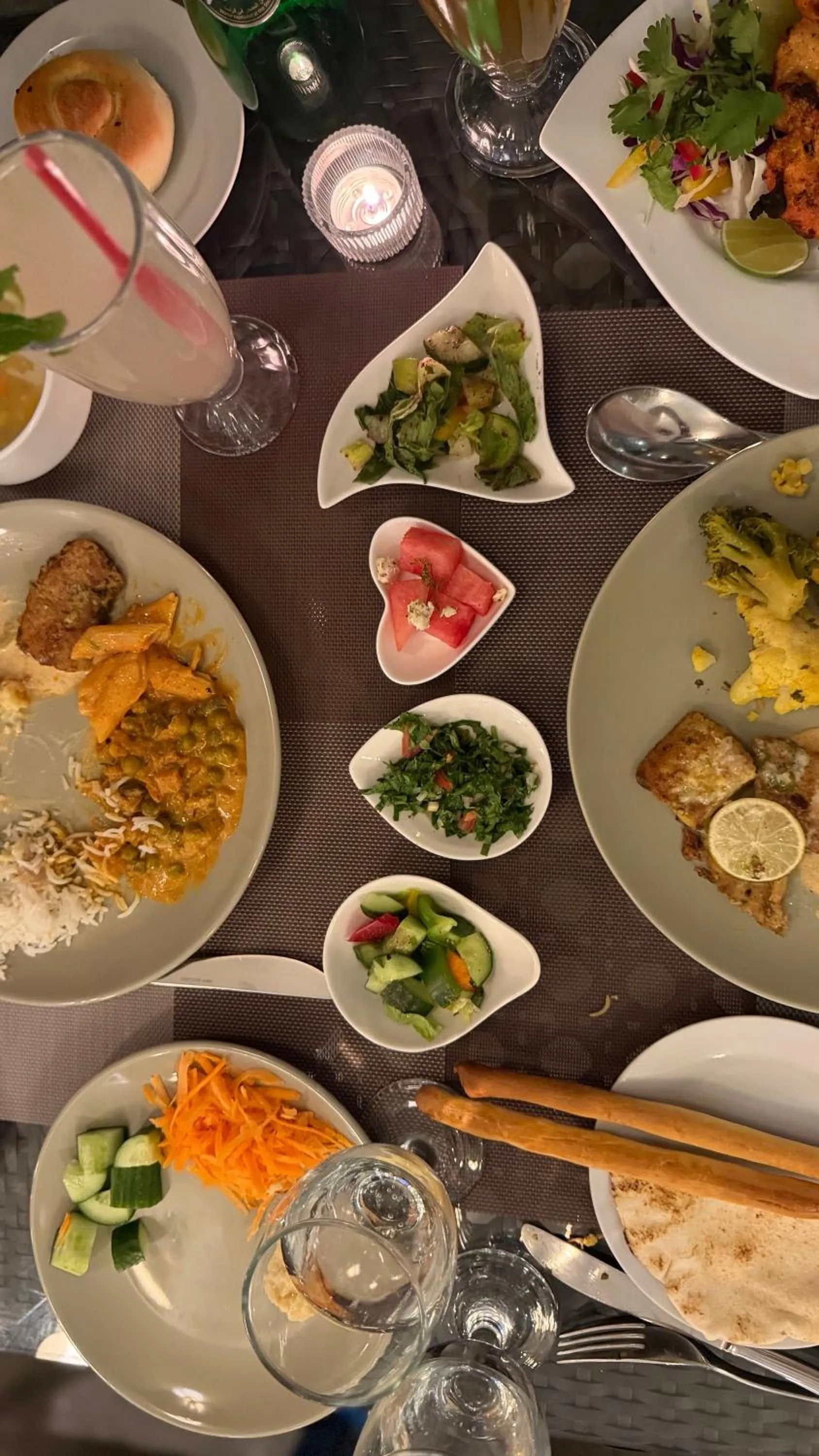 Food and drinks in The View