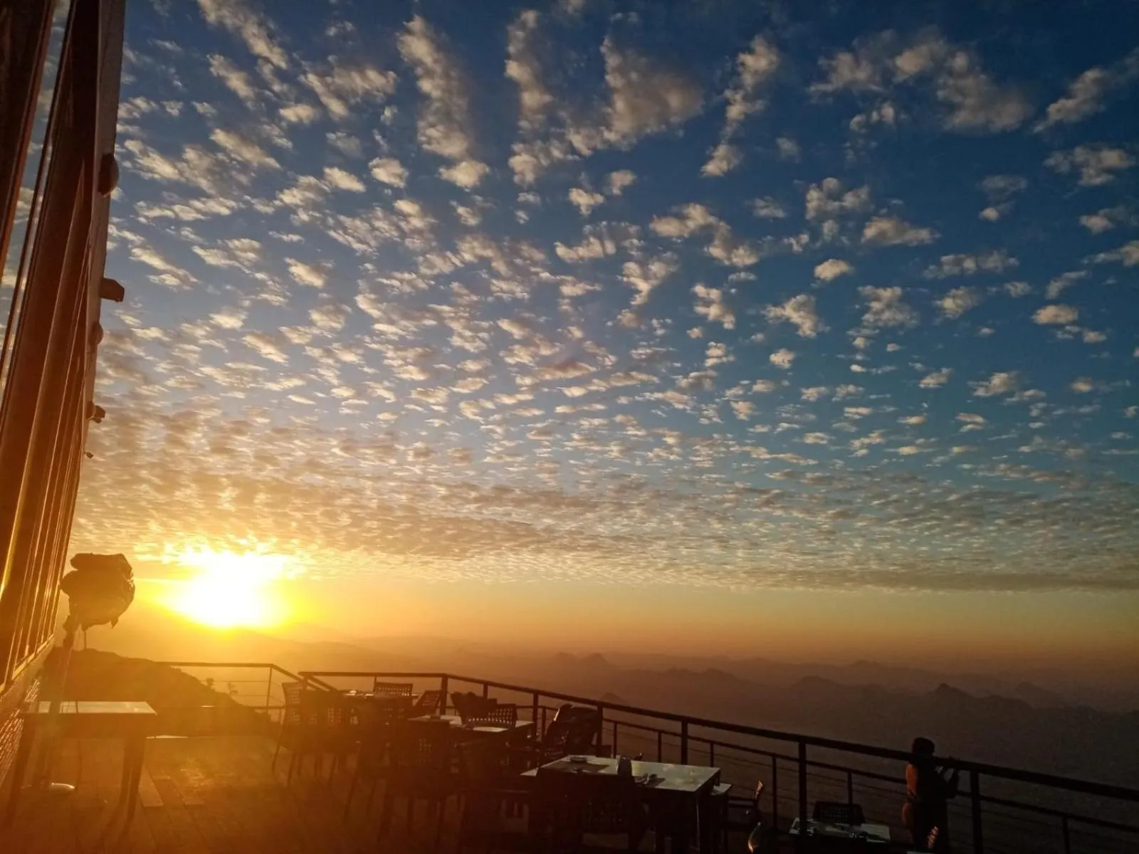 Dining area in The View