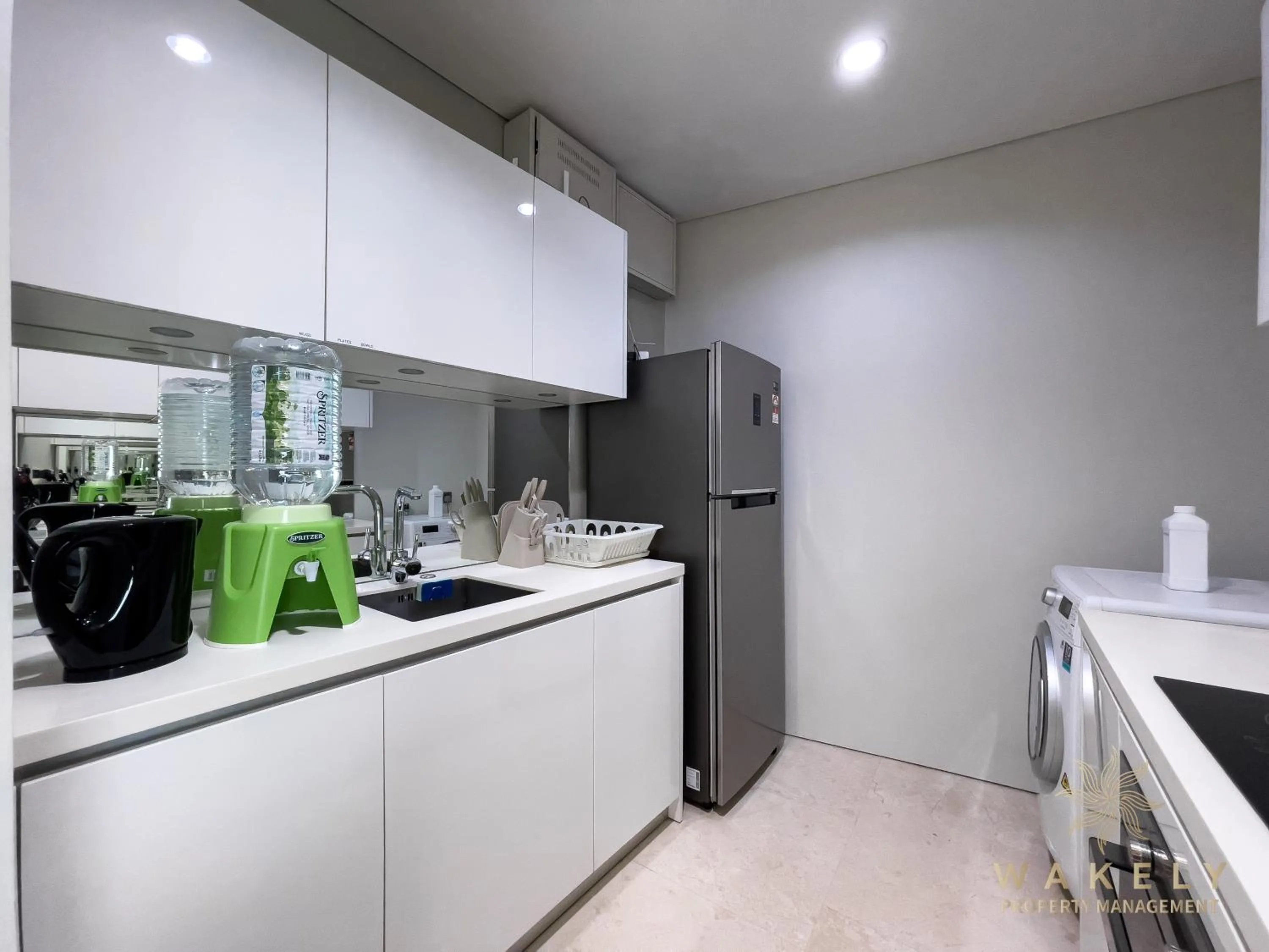 Kitchen or kitchenette in Vortex Suites KLCC by Wakely Kuala Lumpur