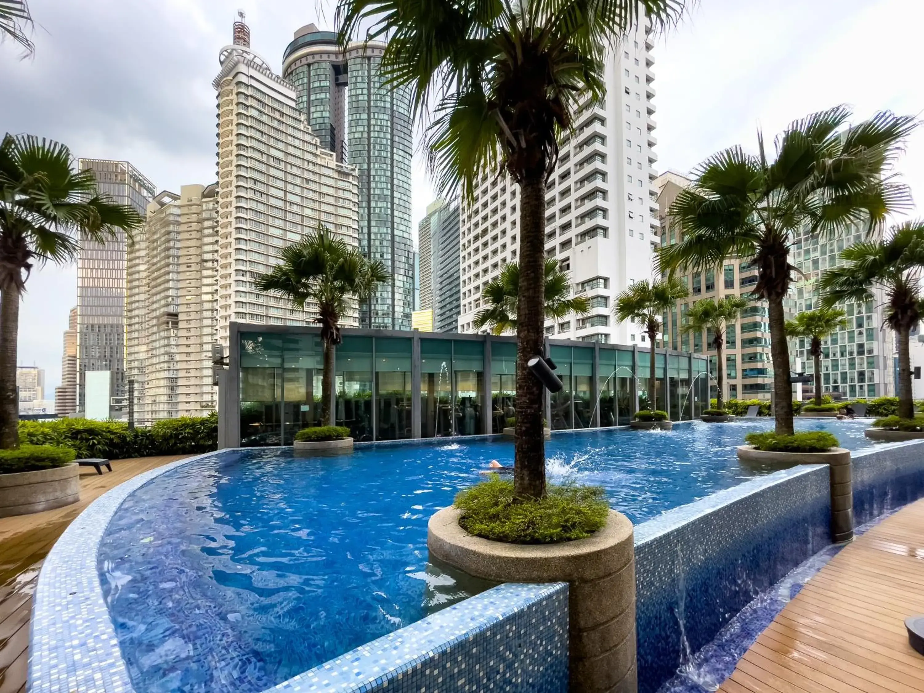Swimming pool in Vortex Suites KLCC by Wakely Kuala Lumpur Swimming pool in Vortex Suites KLCC by Wakely Kuala Lumpur
