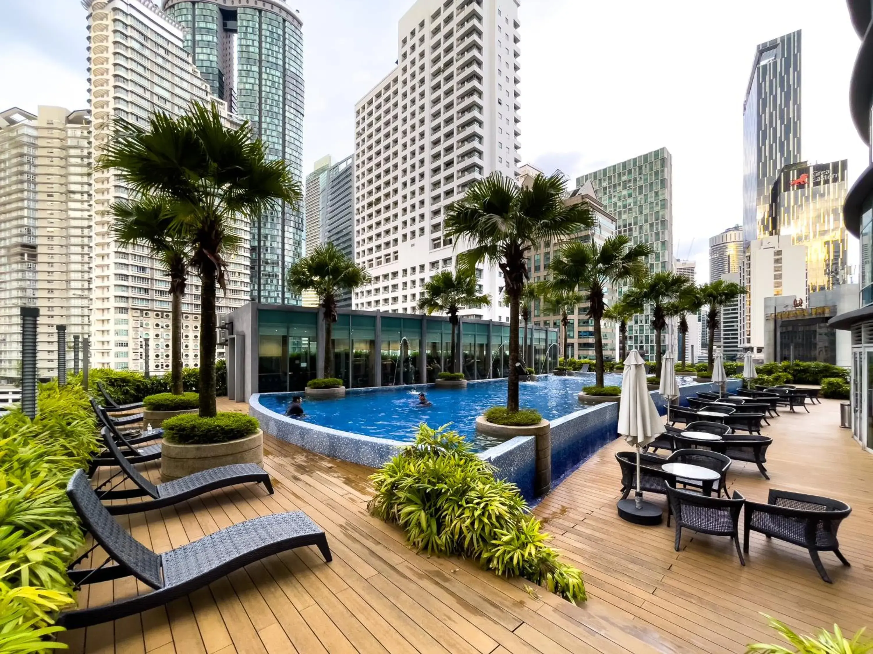 Swimming pool in Vortex Suites KLCC by Wakely Kuala Lumpur Swimming pool in Vortex Suites KLCC by Wakely Kuala Lumpur