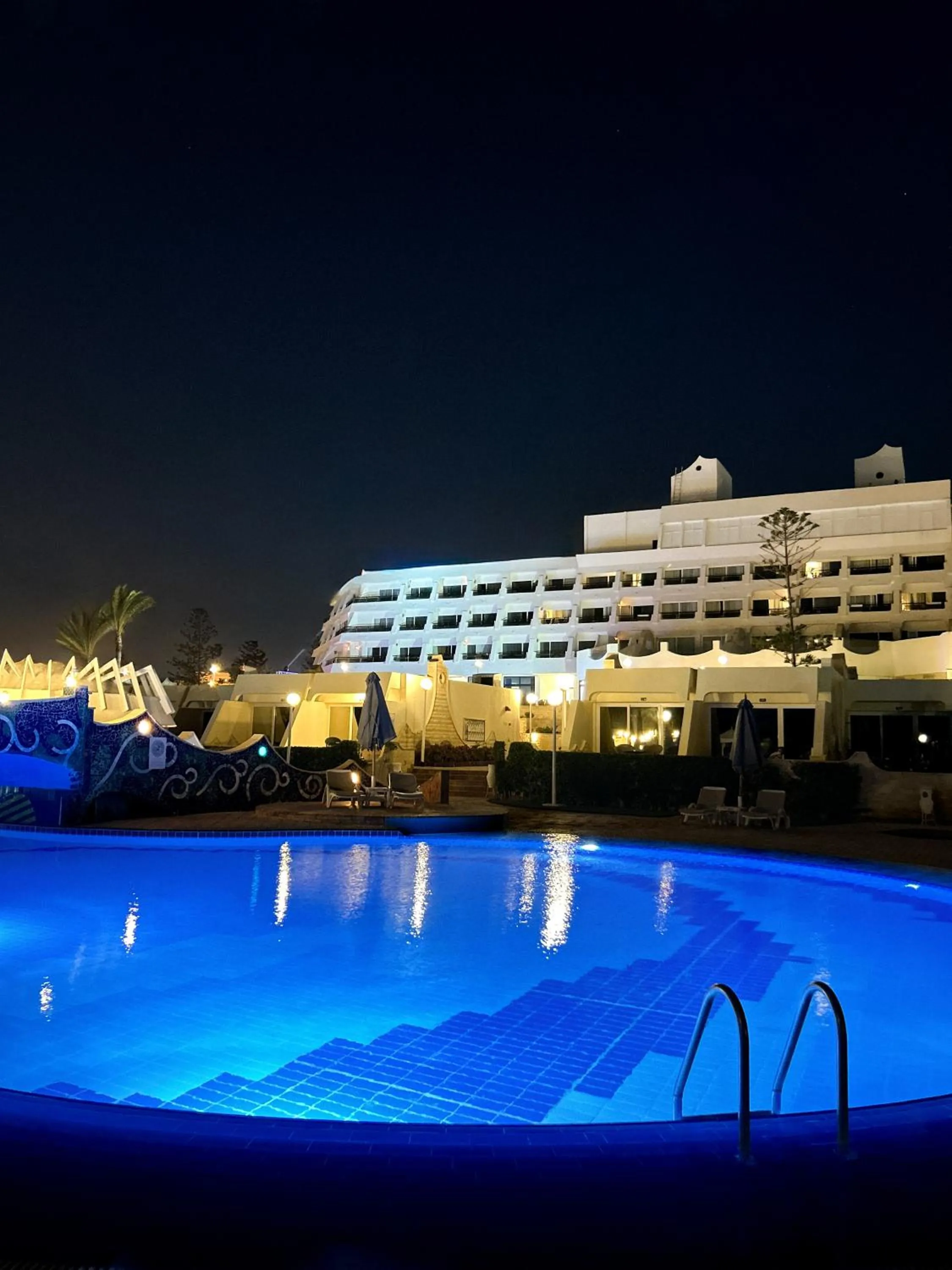 Night in Borg El Arab Beach Resort